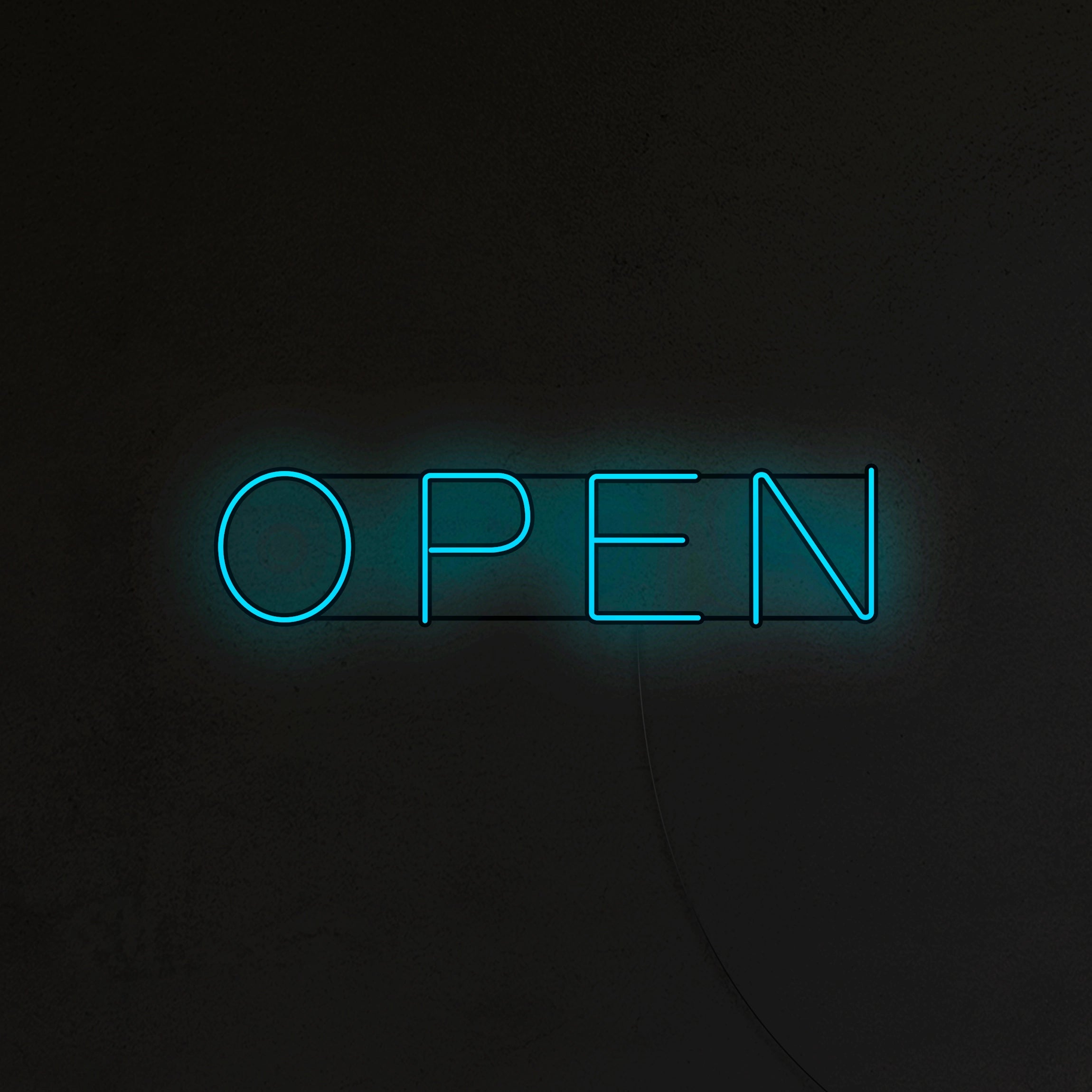OPEN Neon LED