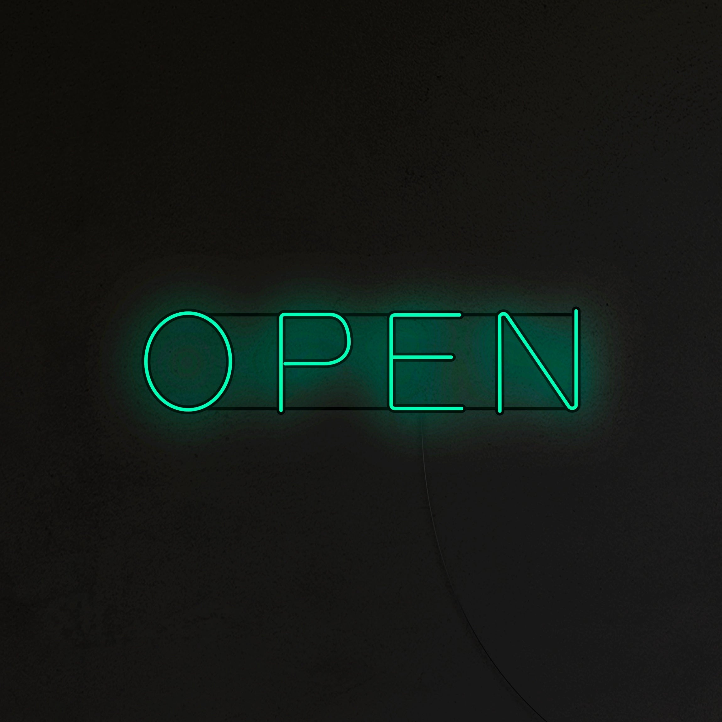 OPEN Neon LED