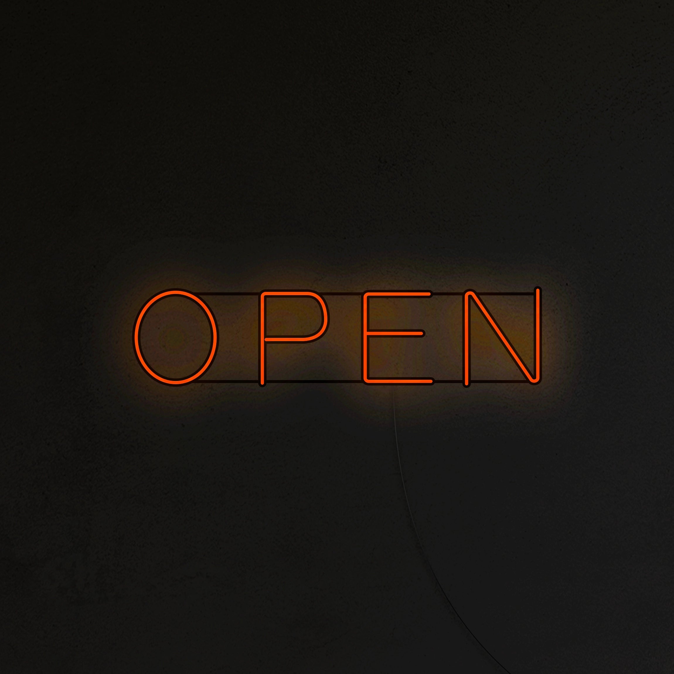 OPEN Neon LED