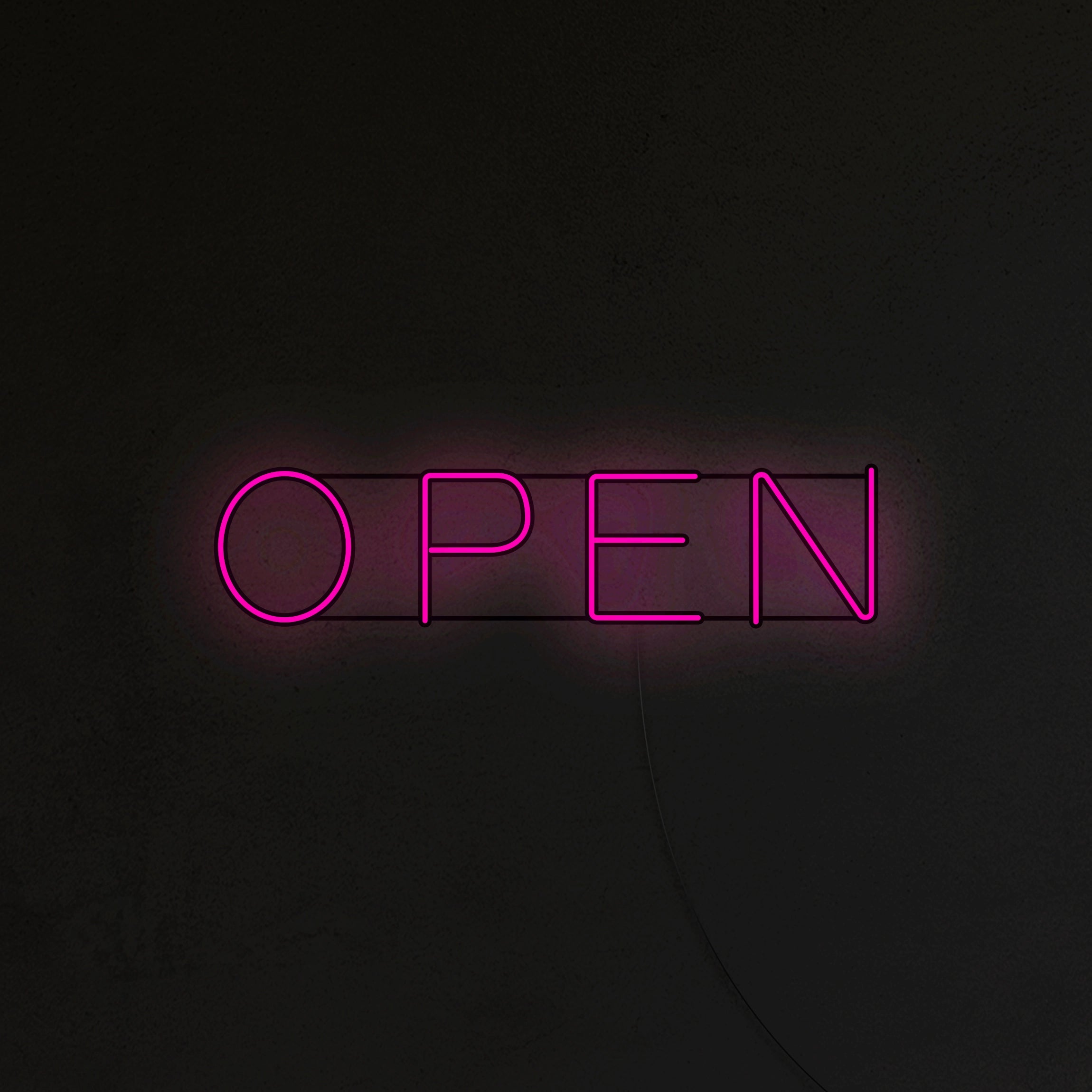 OPEN Neon LED