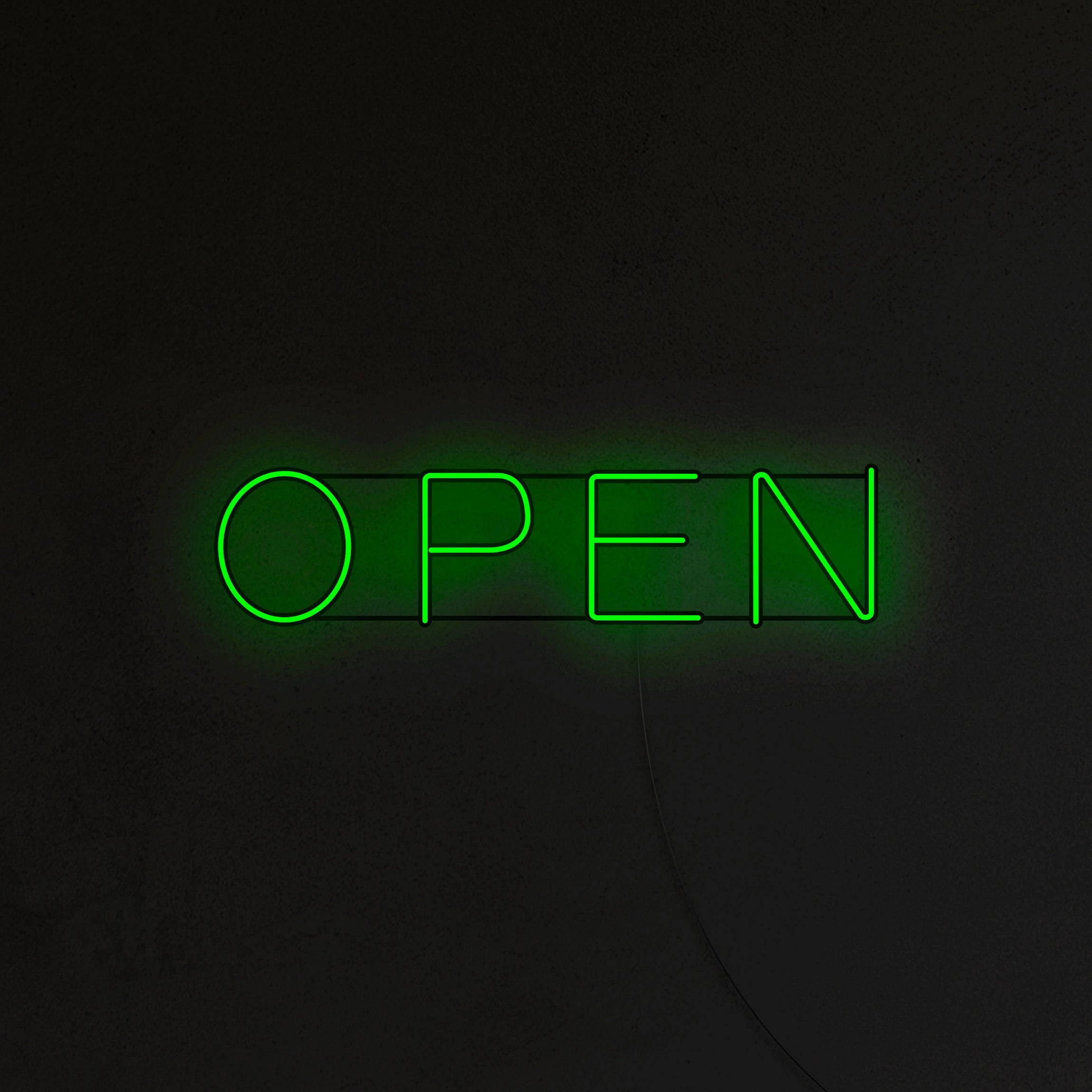 OPEN Neon LED