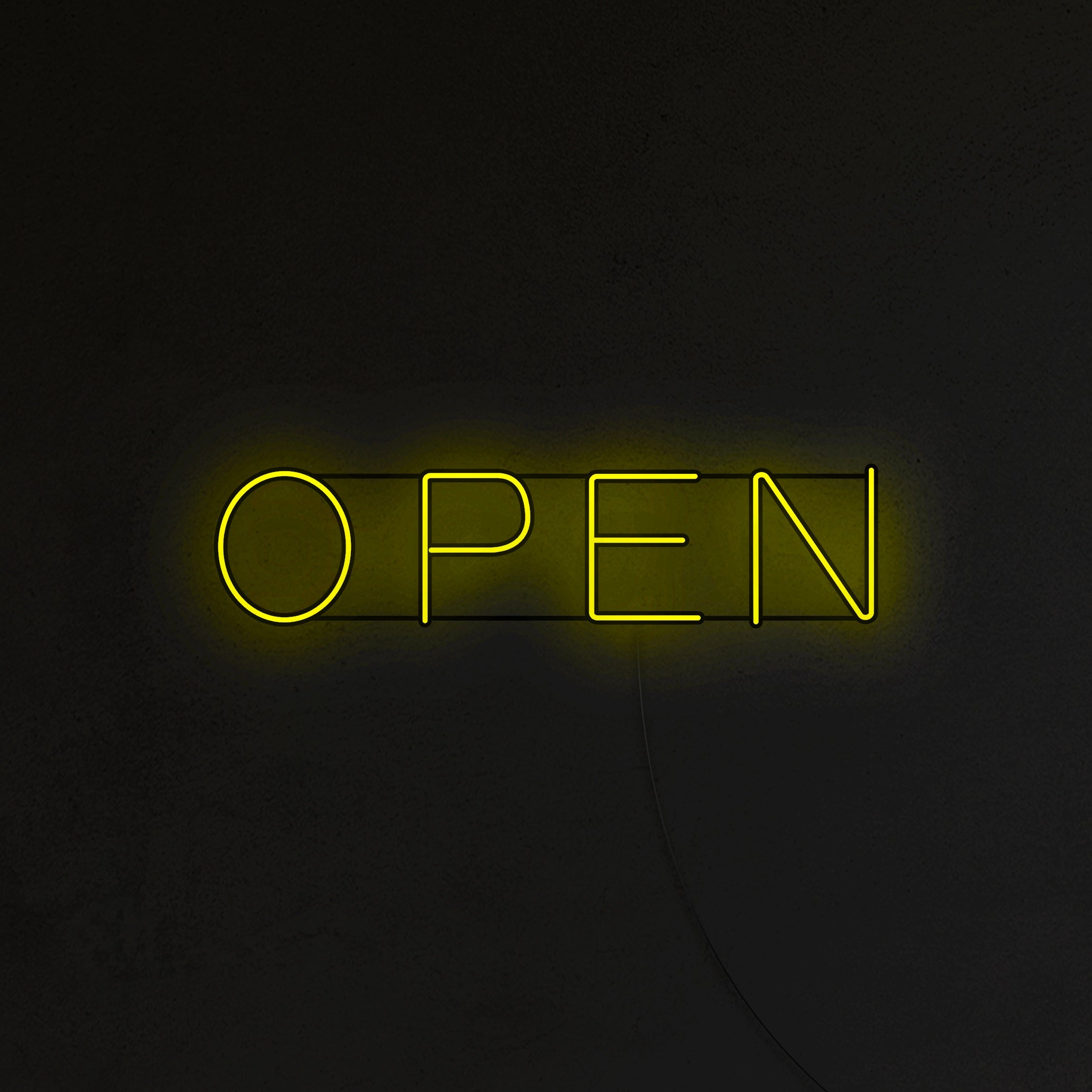 OPEN Neon LED