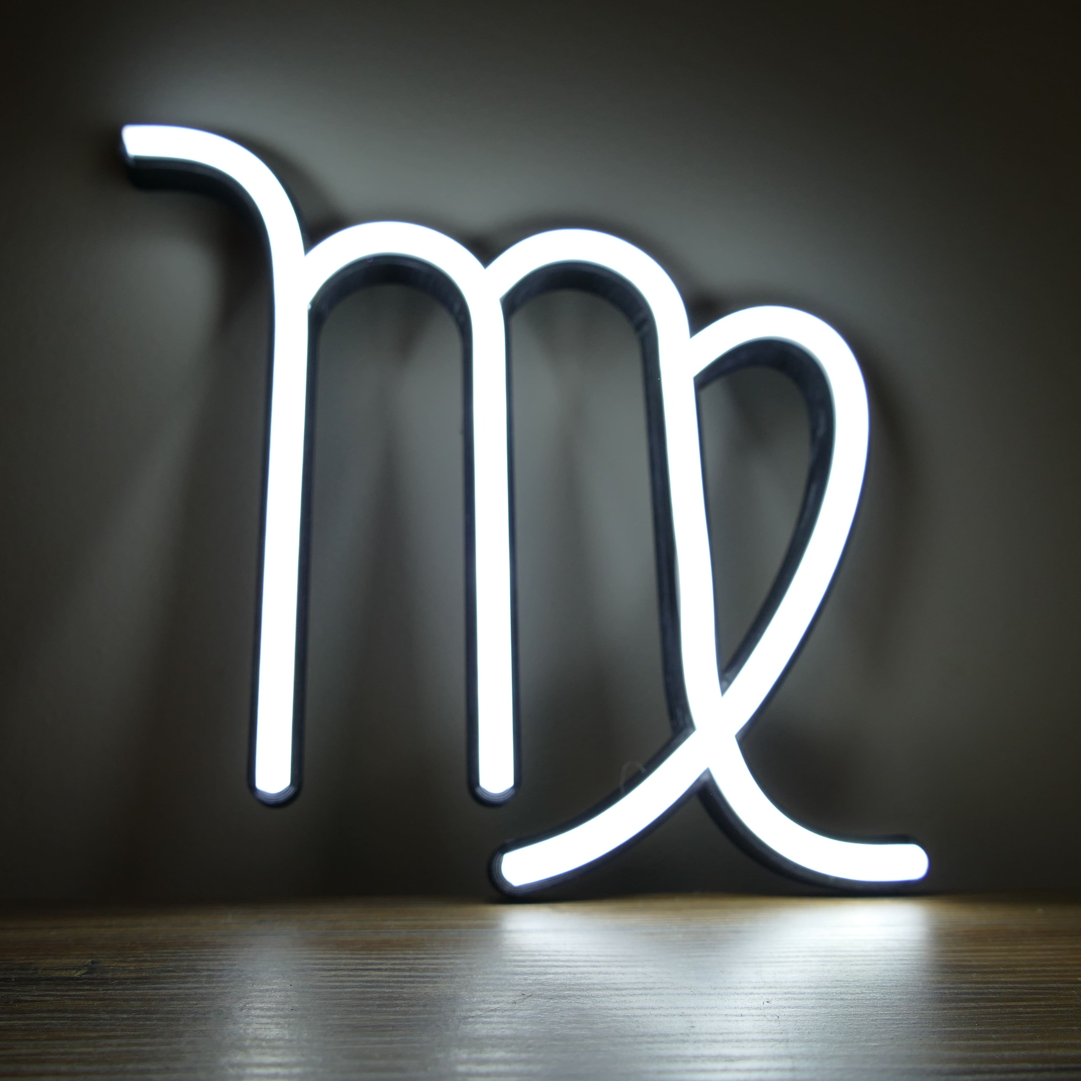 Znak Zodiaku Neon LED - Panna