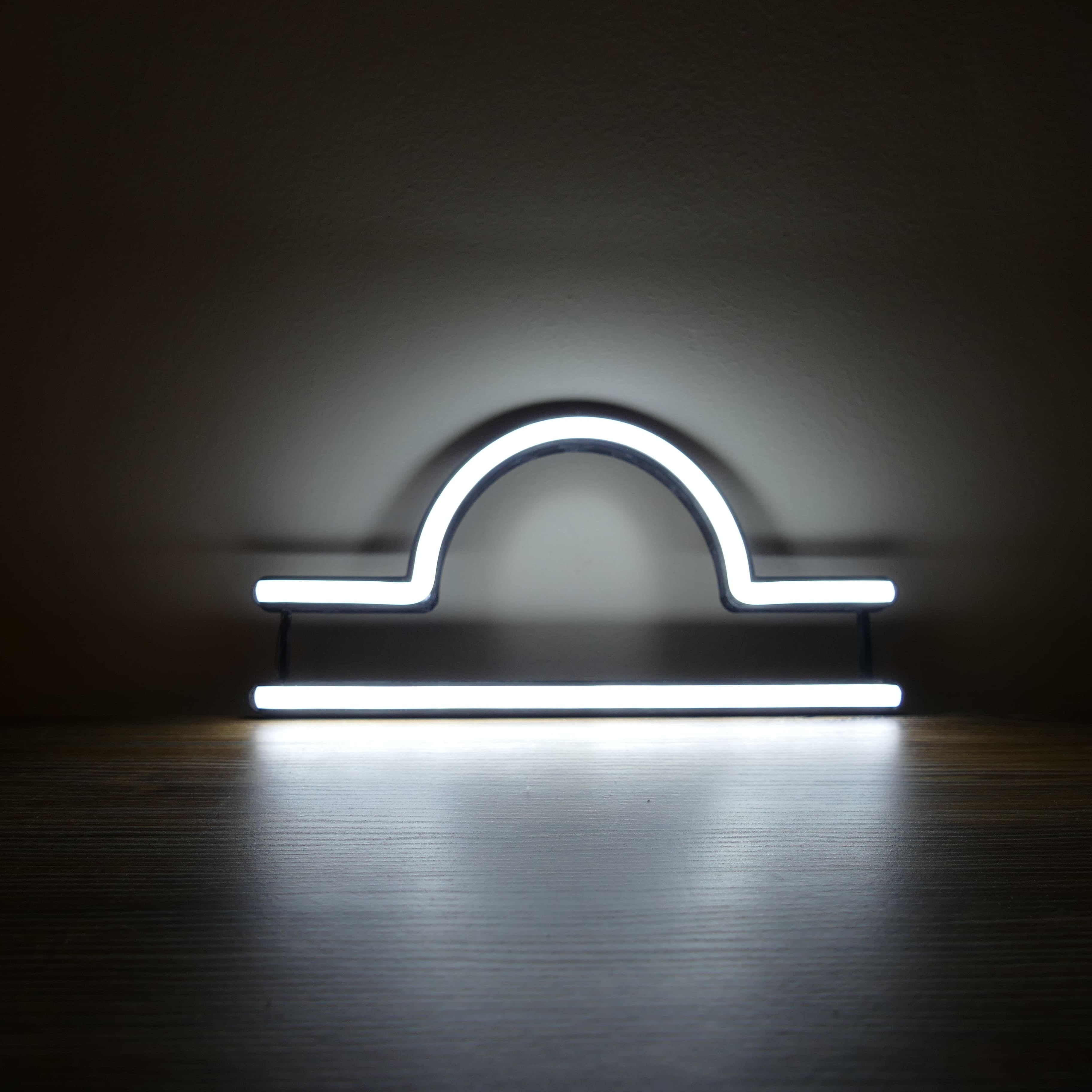 Znak Zodiaku Neon LED - Waga