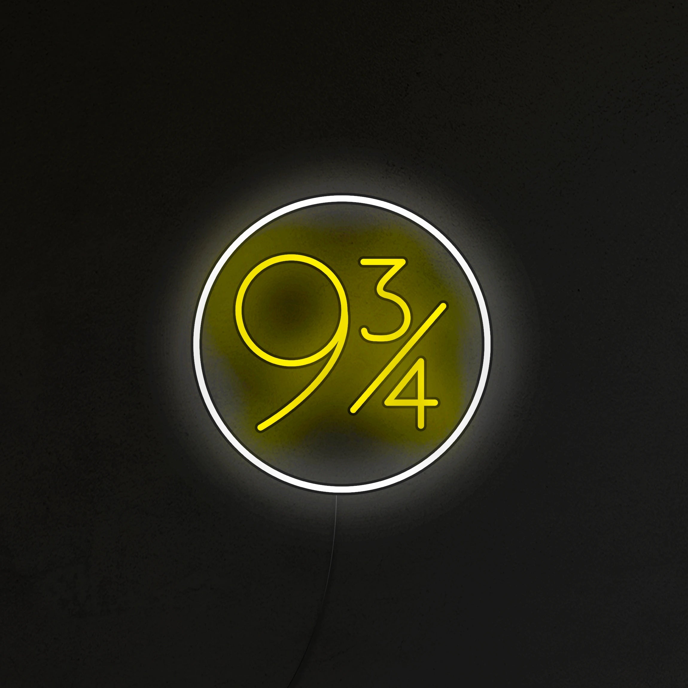 Harry Potter Peron 9 i 3/4 Neon LED