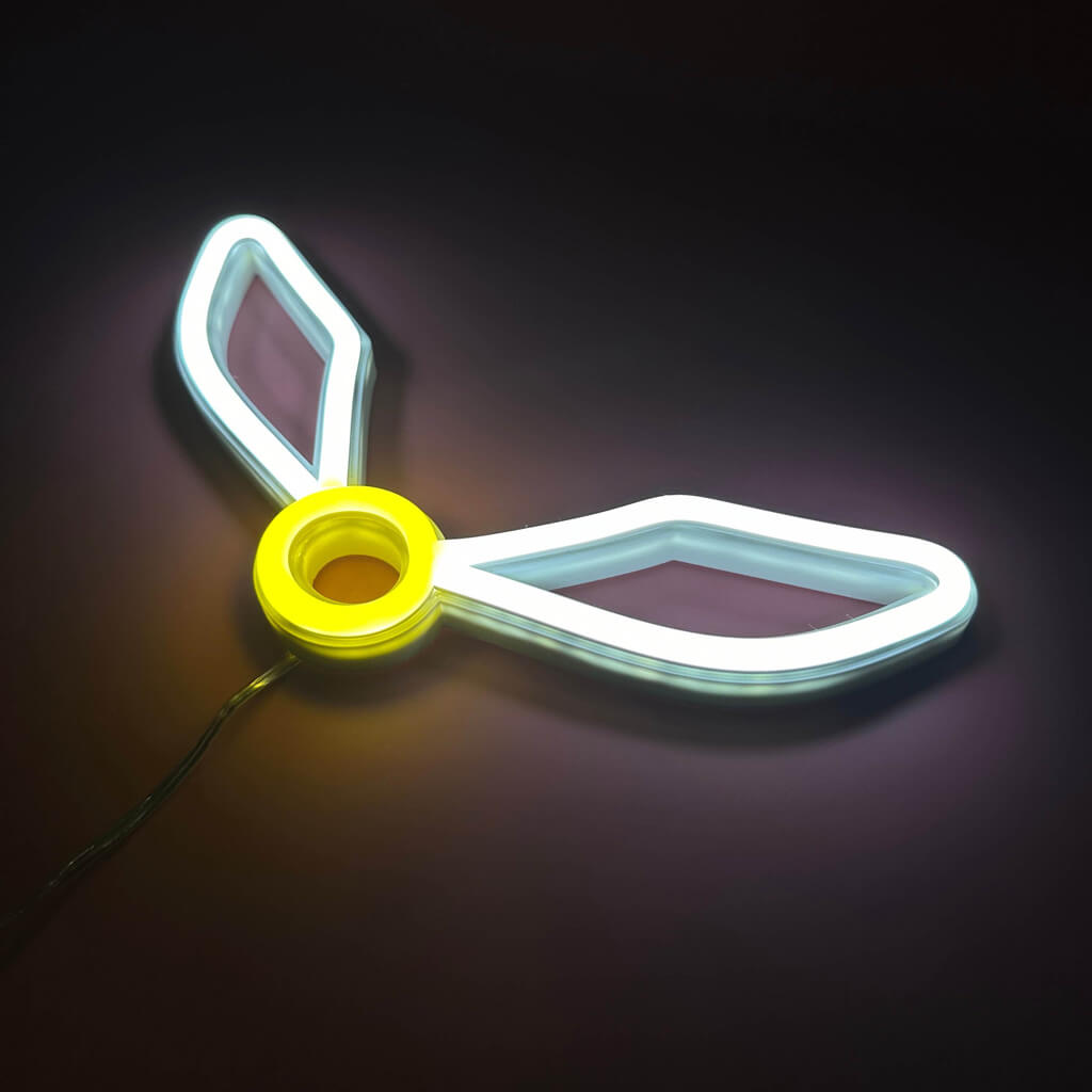 Harry Potter Znicz z Quidditch Neon LED