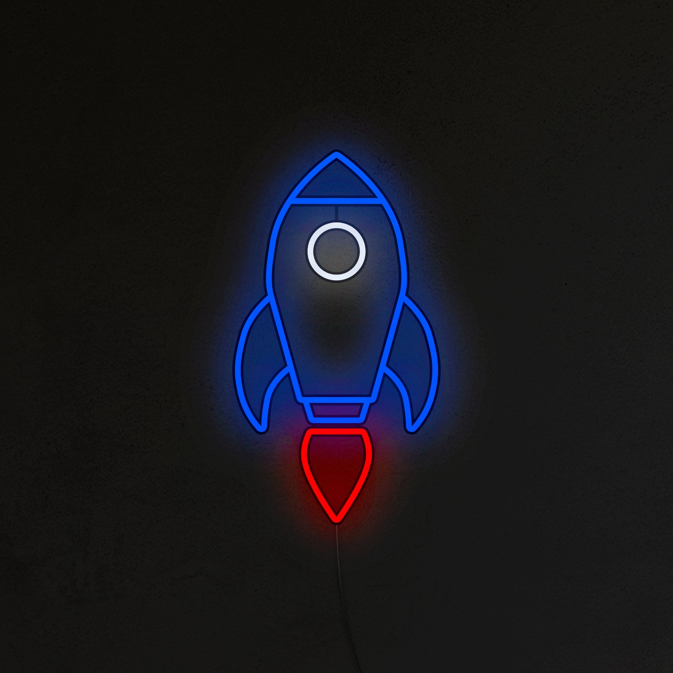 Rakieta Kosmiczna Neon LED