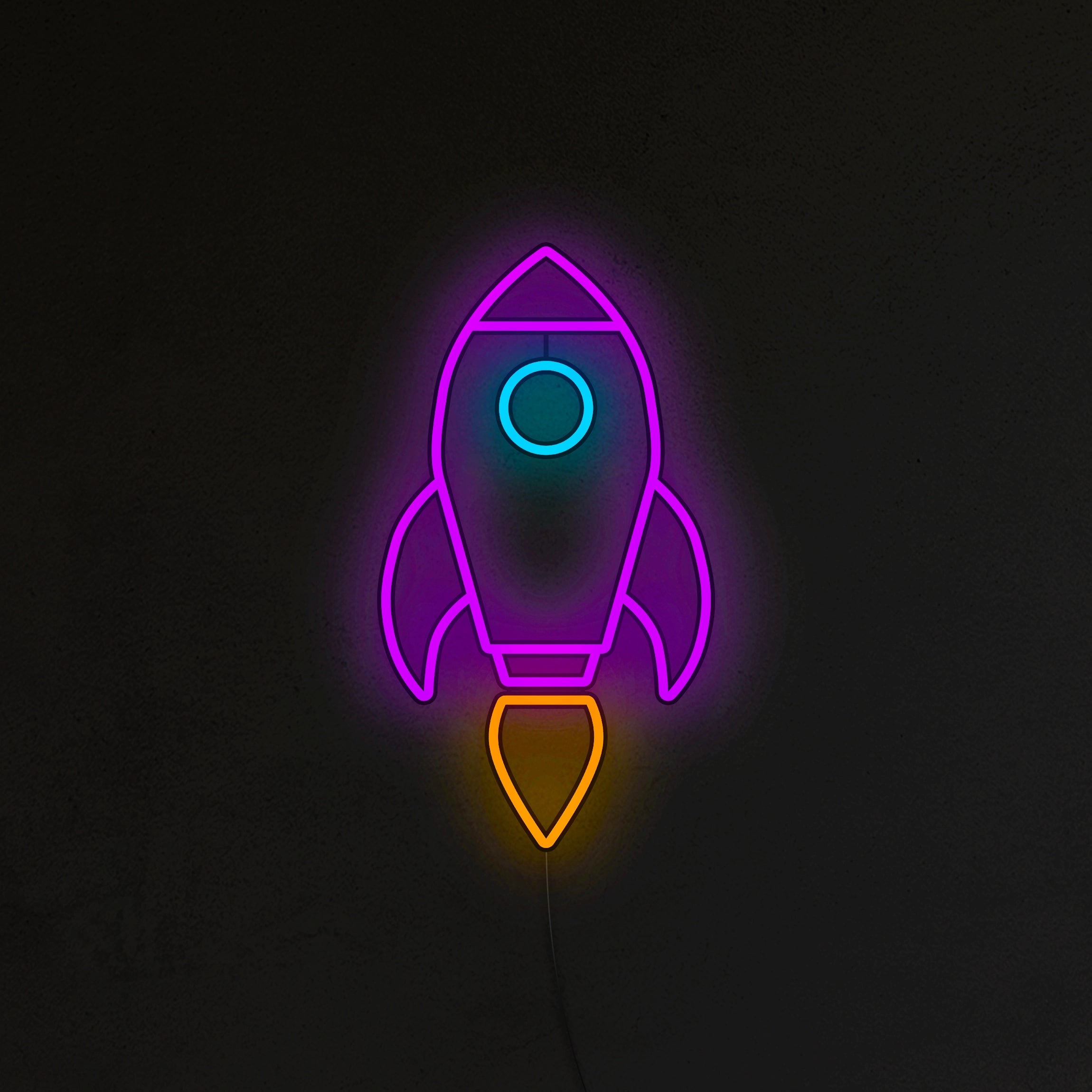 Rakieta Kosmiczna Neon LED