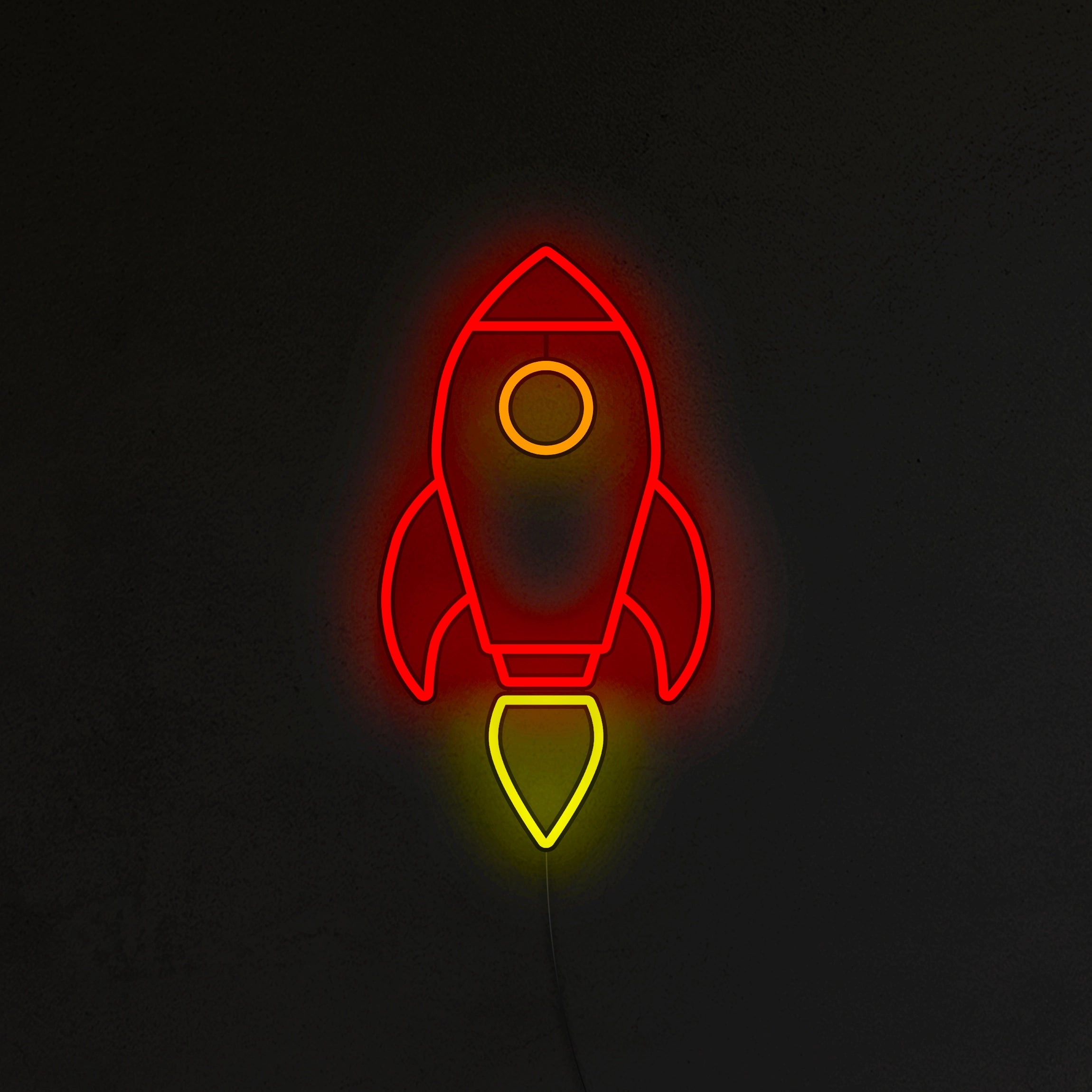 Rakieta Kosmiczna Neon LED