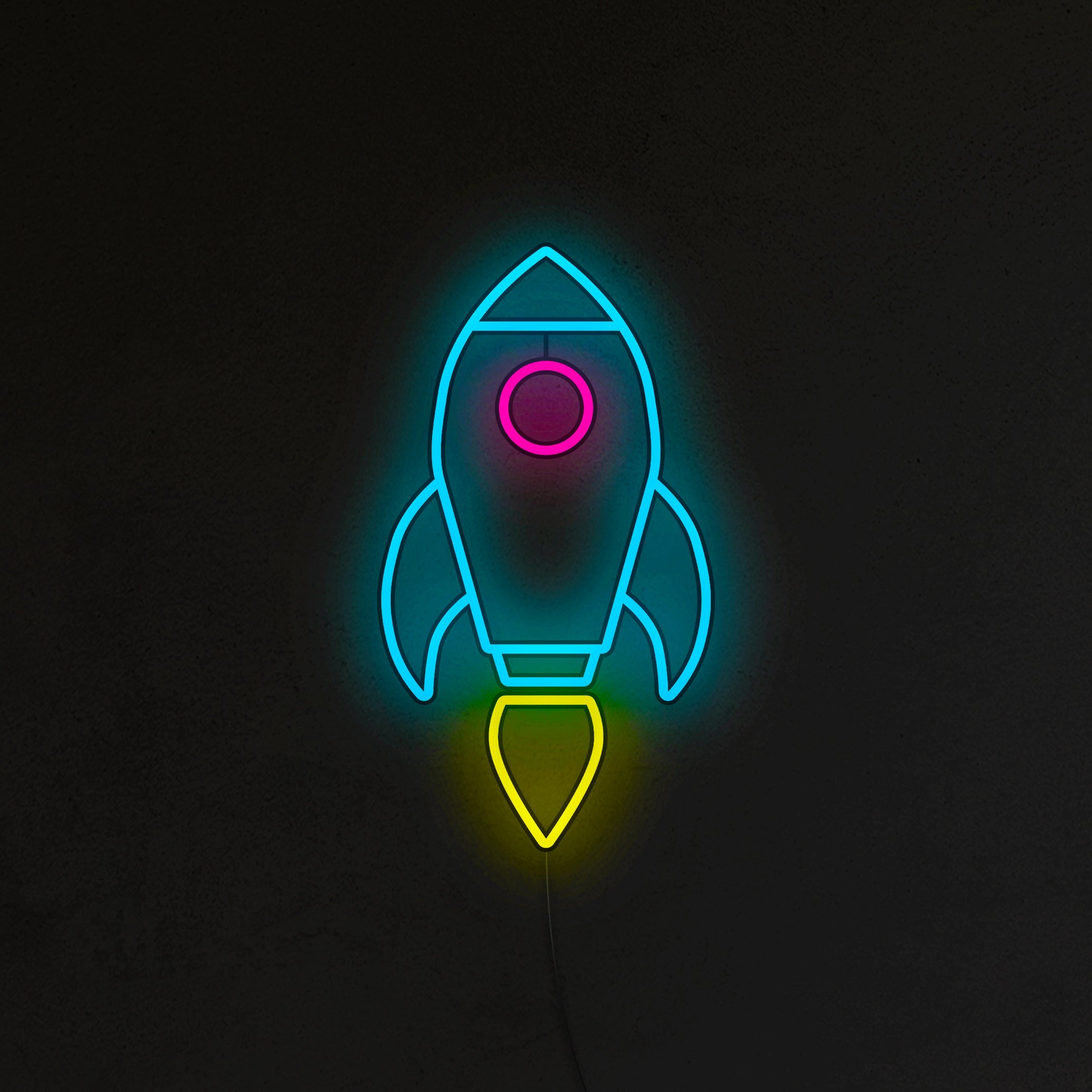 Rakieta Kosmiczna Neon LED