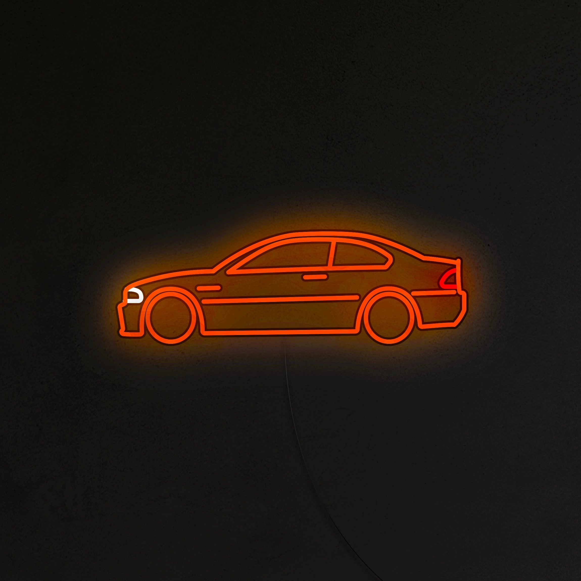 Samochód BMW Neon LED