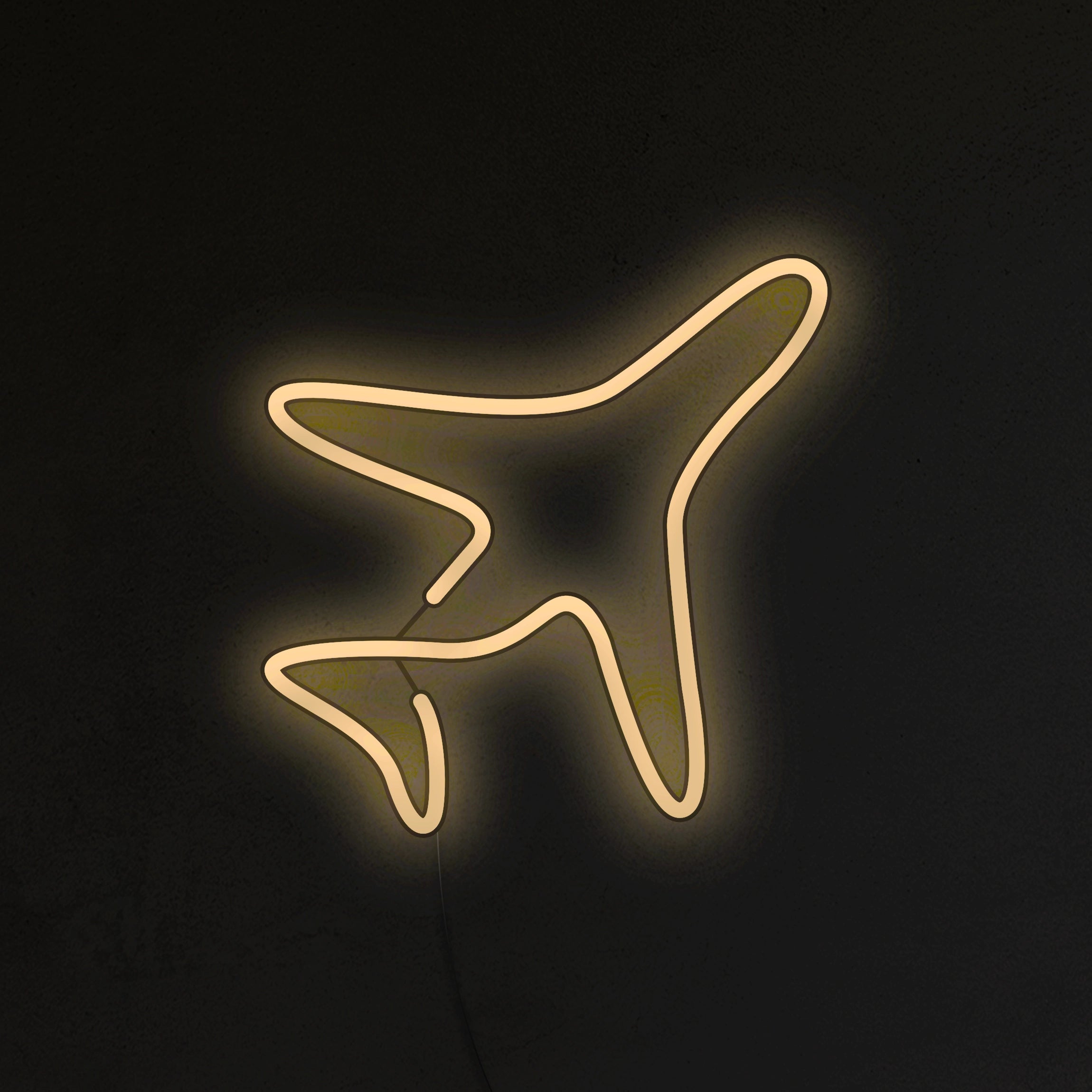 Samolot Neon LED