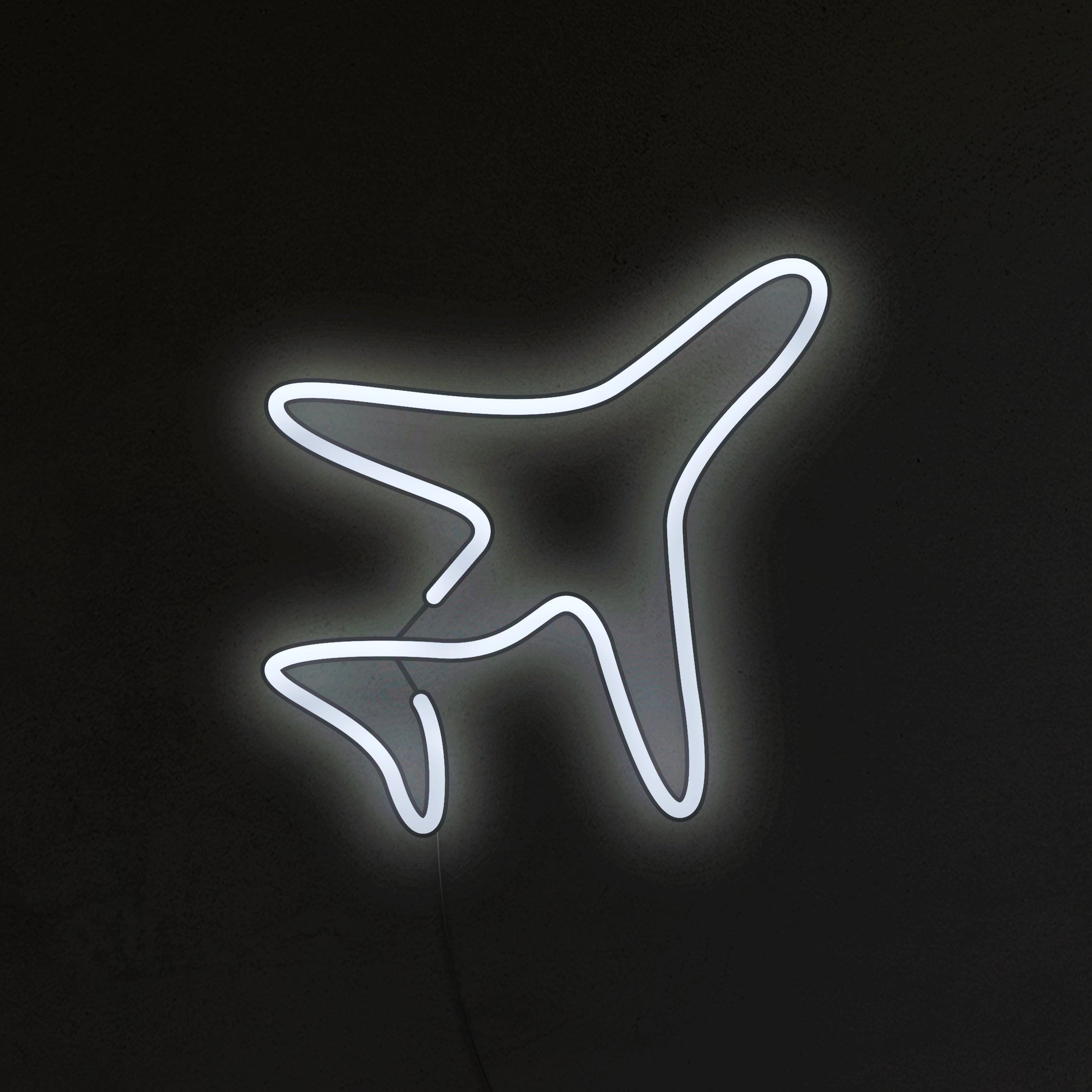 Samolot Neon LED