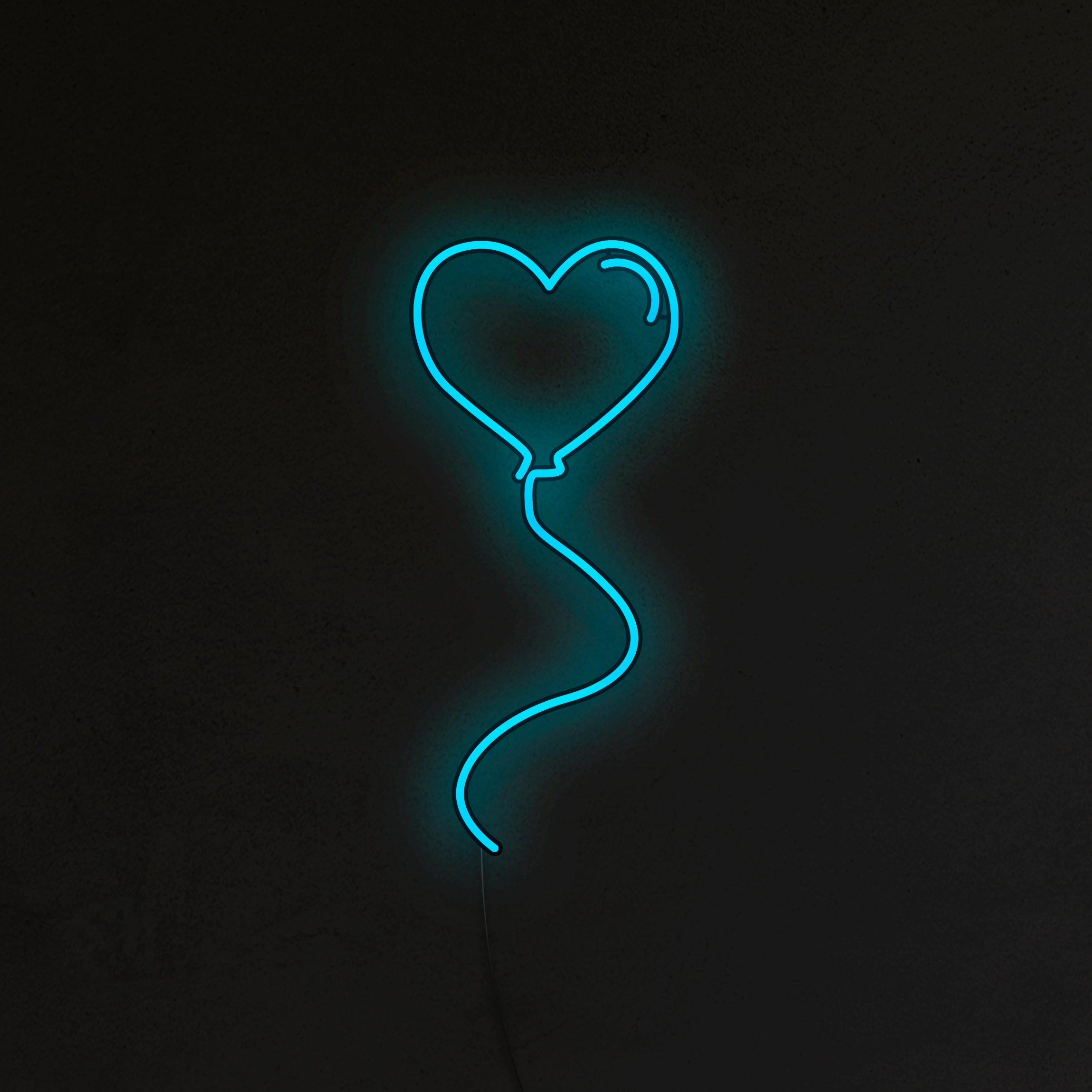 Serce balon Neon LED