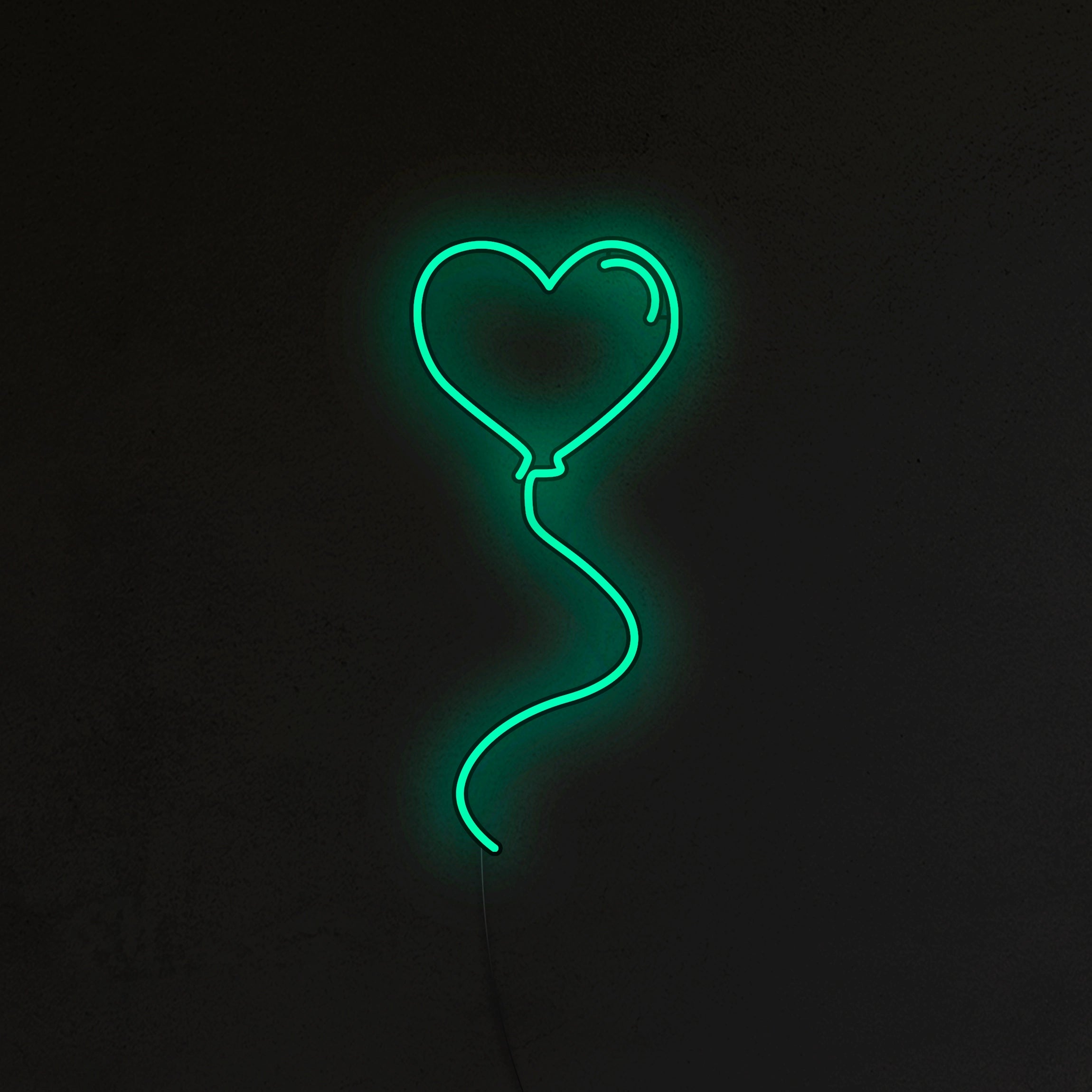 Serce balon Neon LED