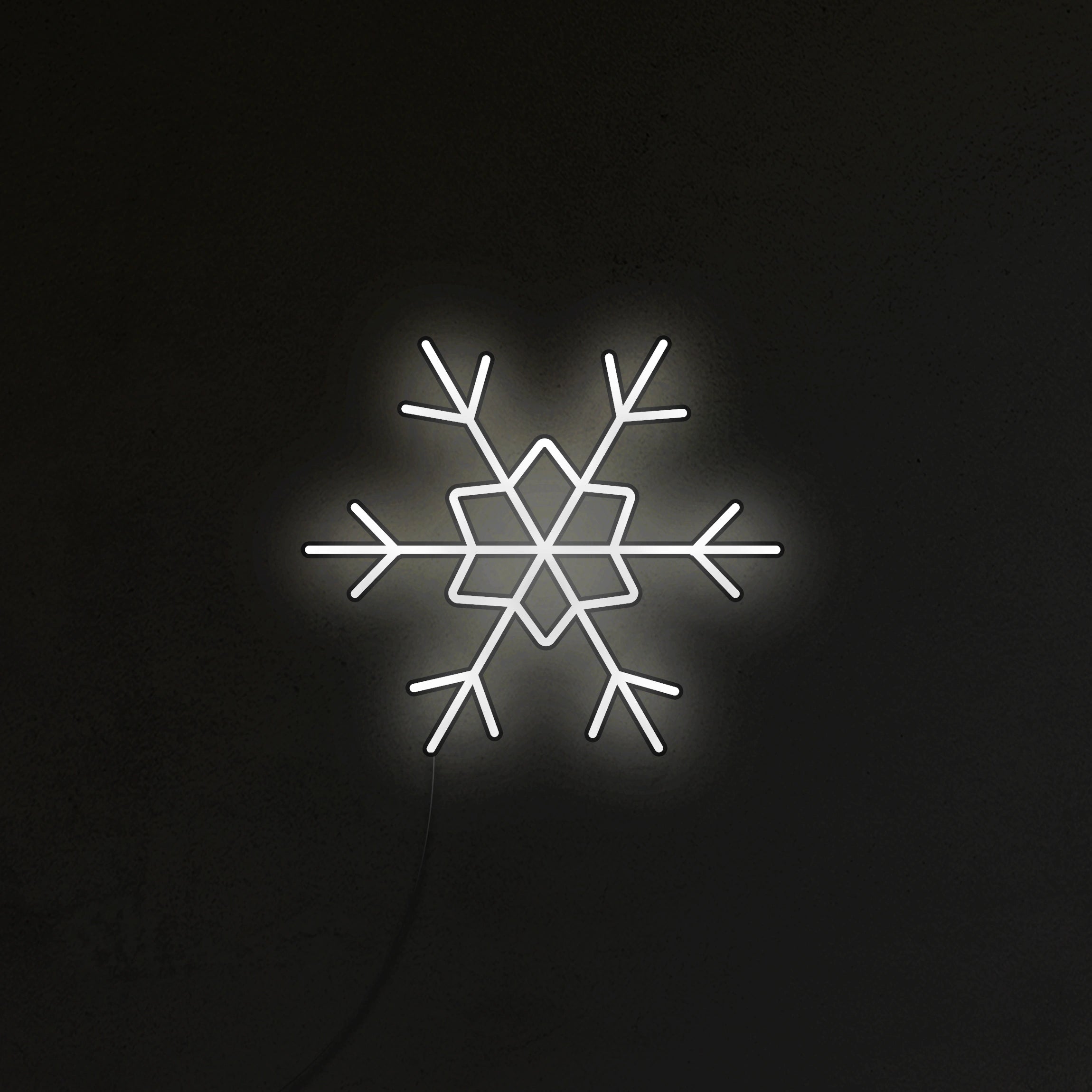 Śnieżynka Neon LED