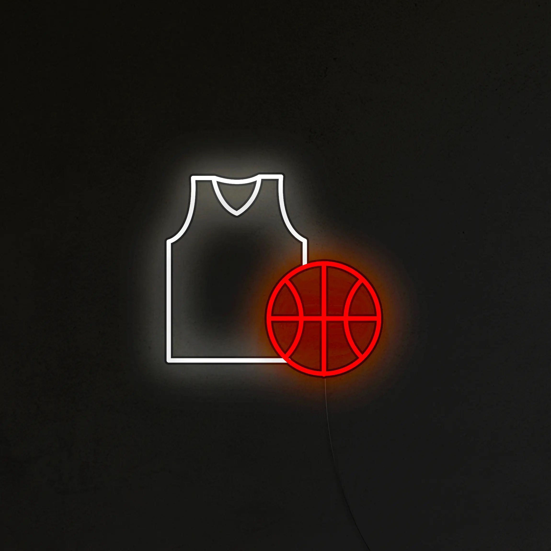 Strój Koszykarza Neon LED