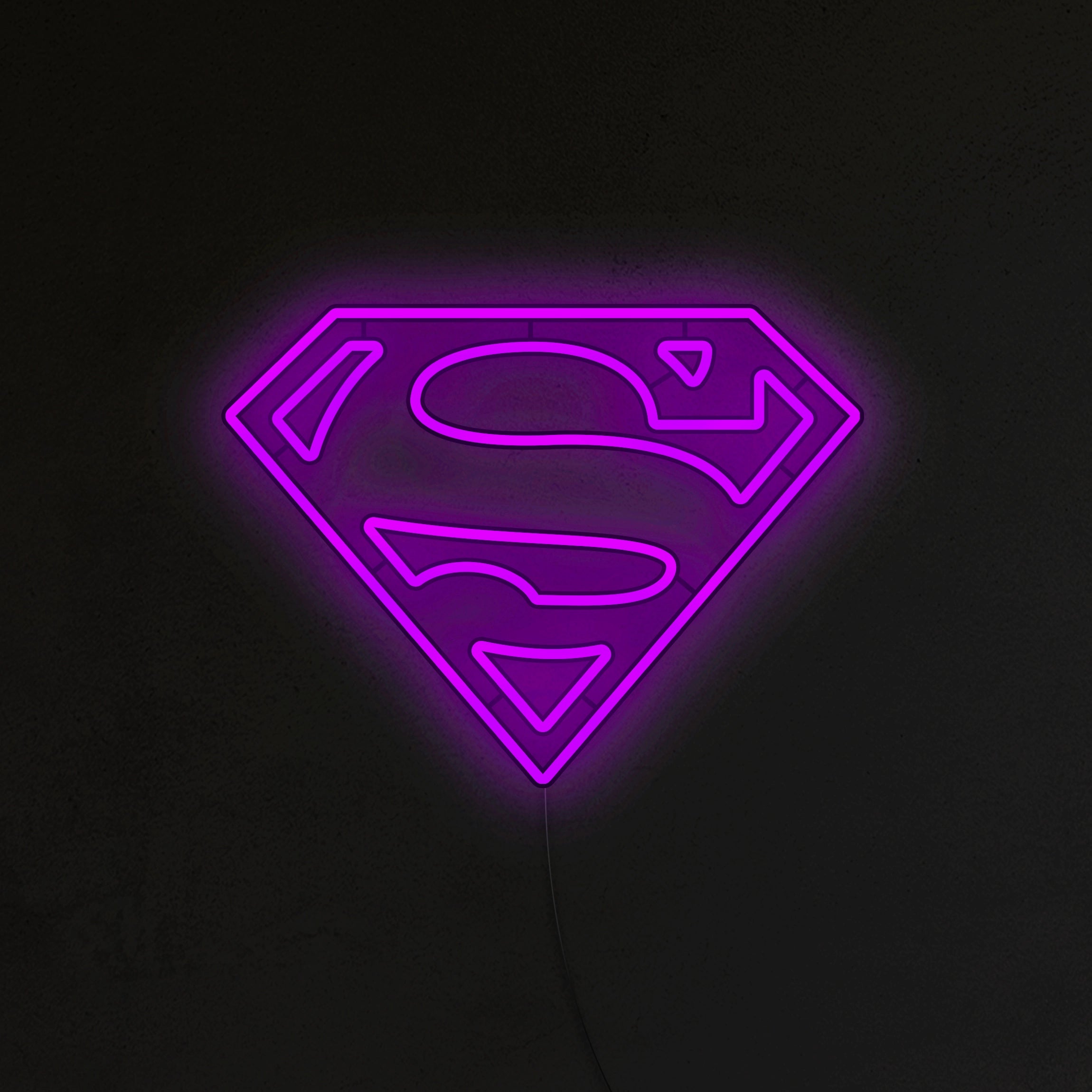 Superman Neon LED