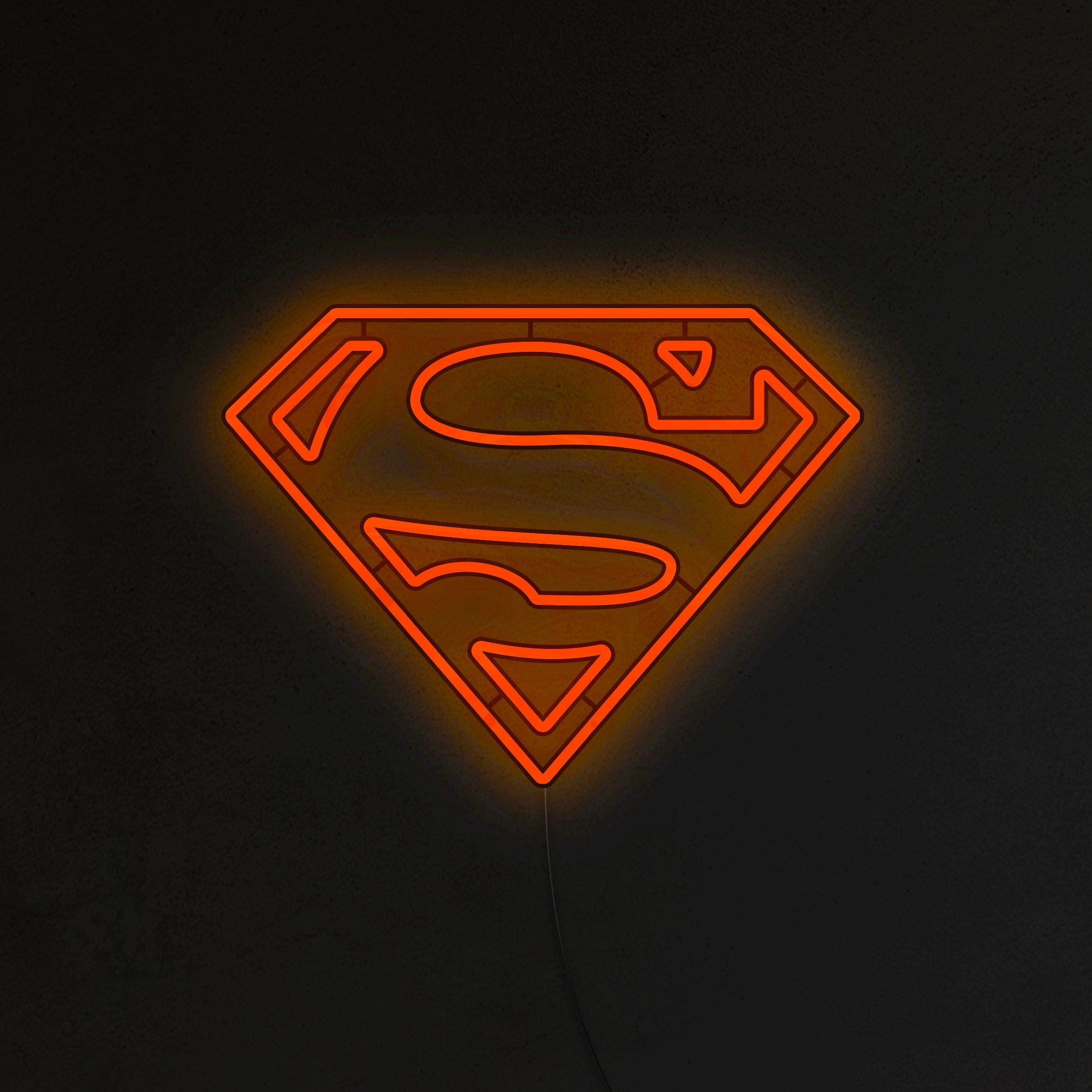 Superman Neon LED