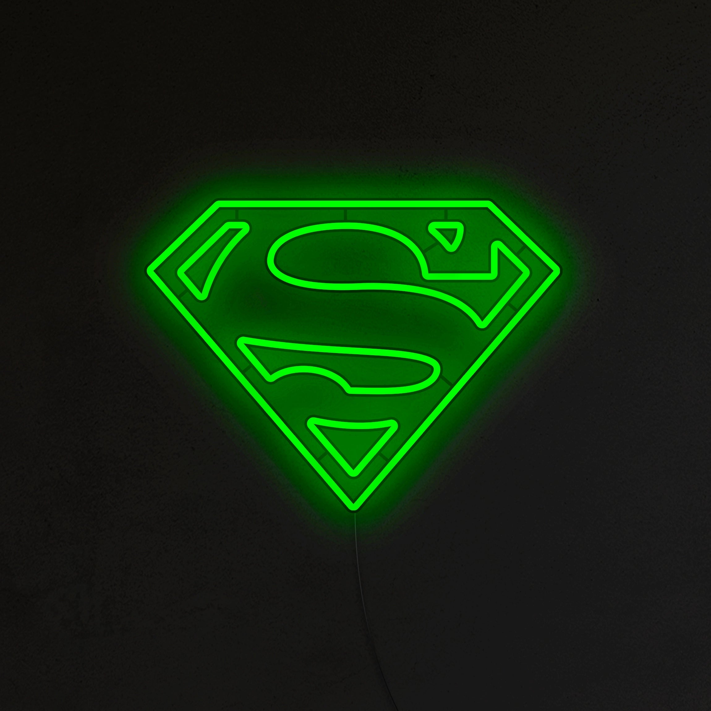 Superman Neon LED