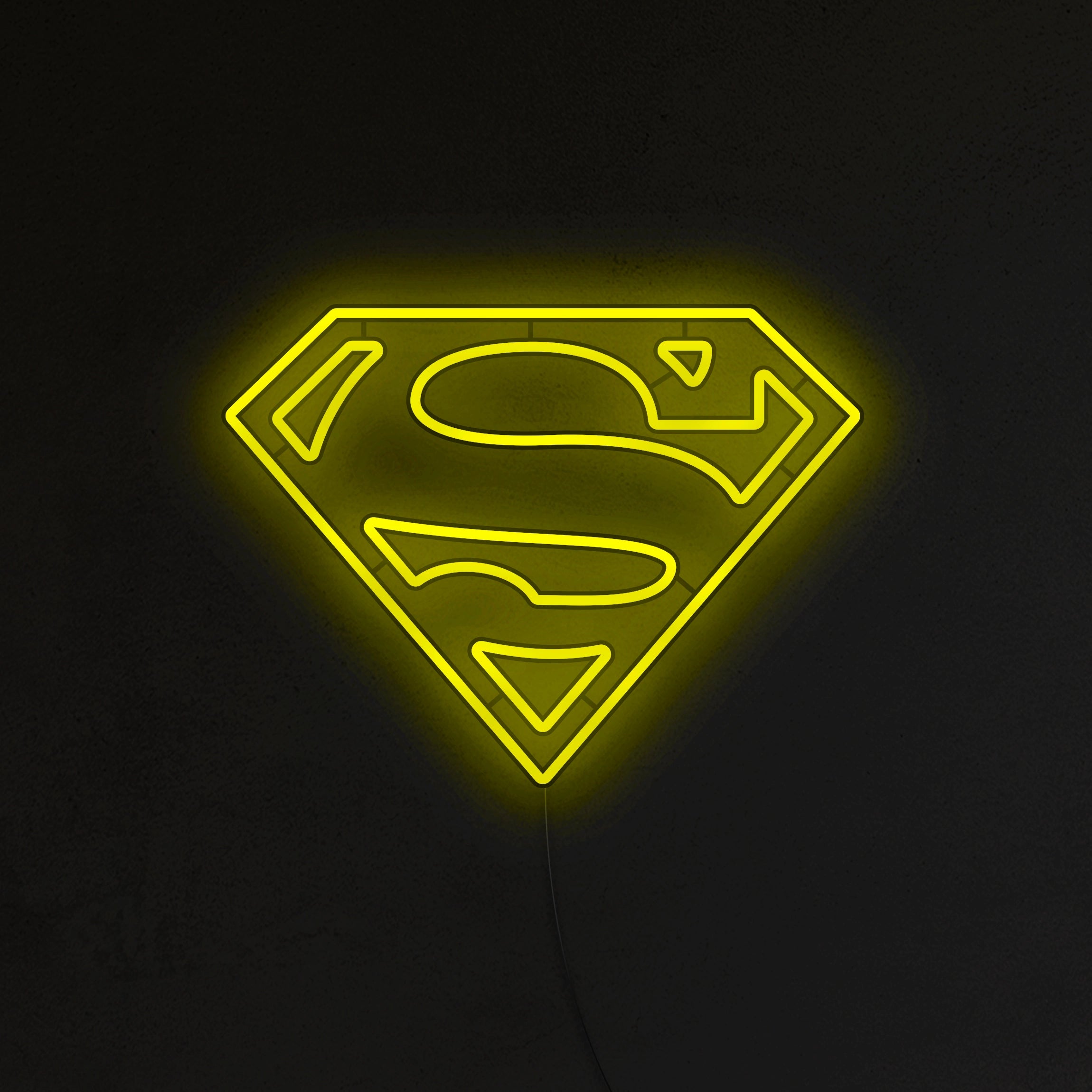 Superman Neon LED