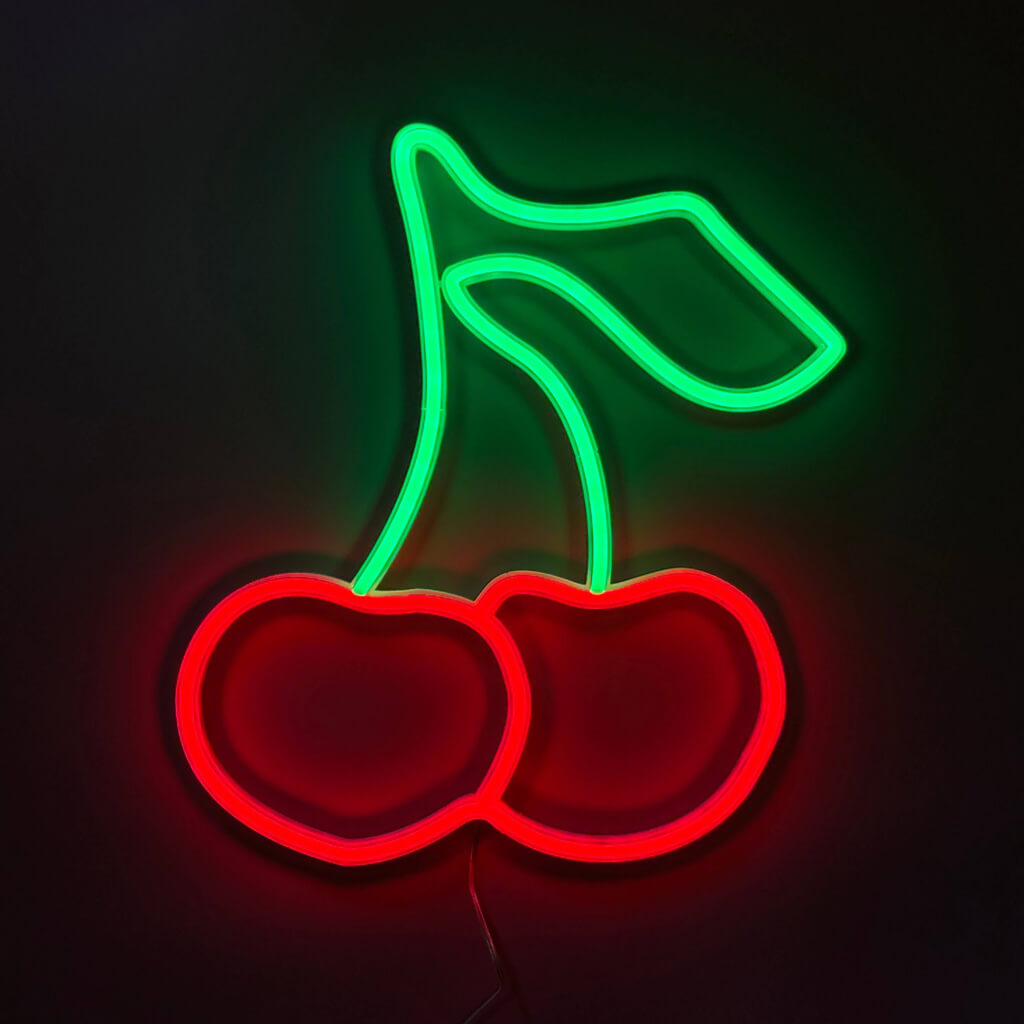 Wiśnie Neon LED