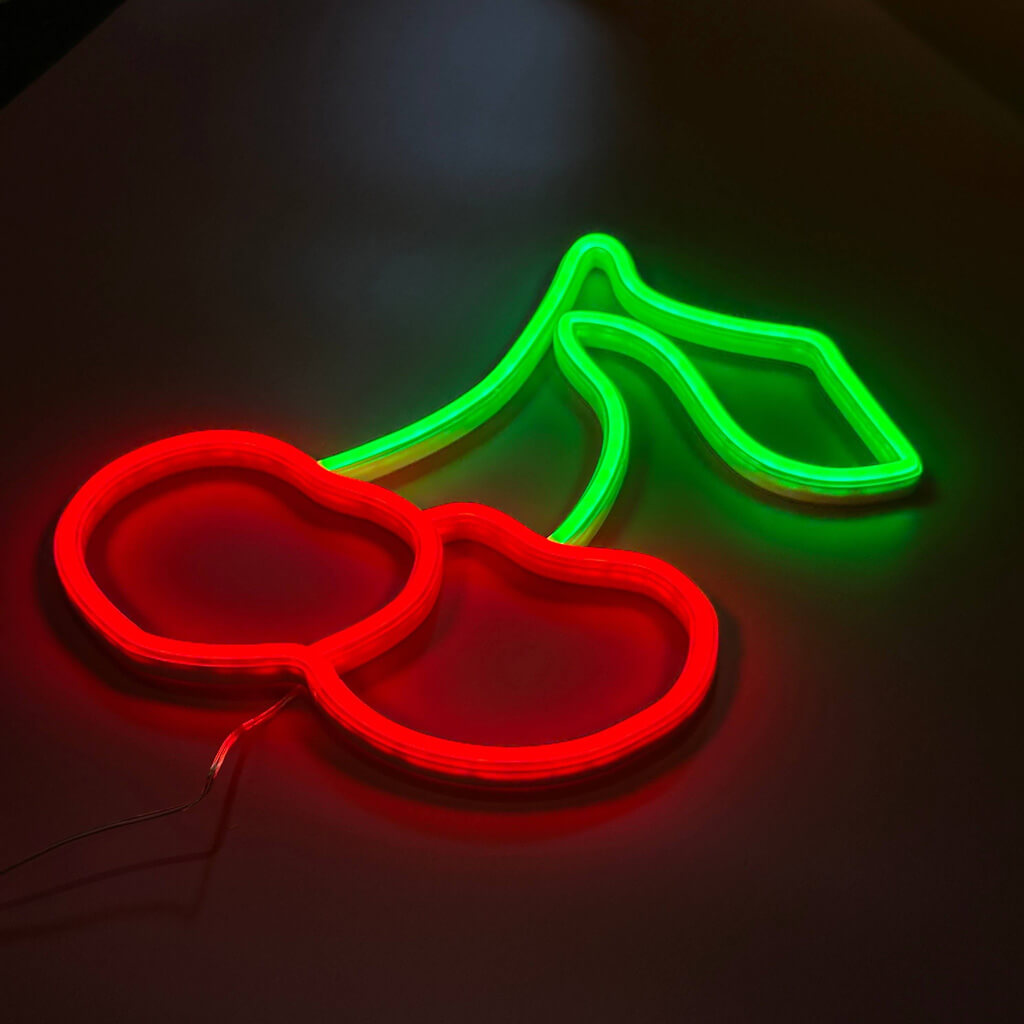 Wiśnie Neon LED
