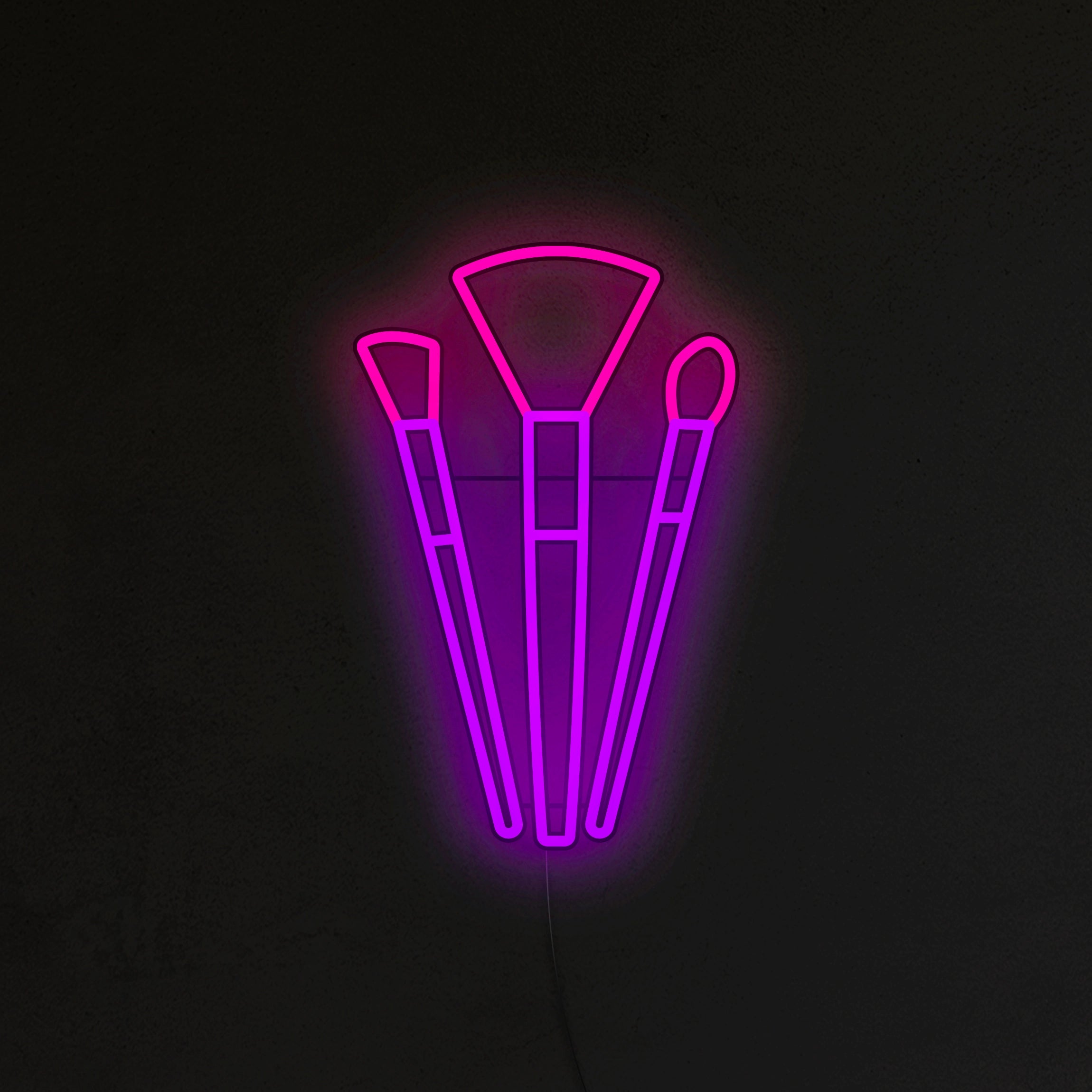 Zestaw do Makijażu Neon LED