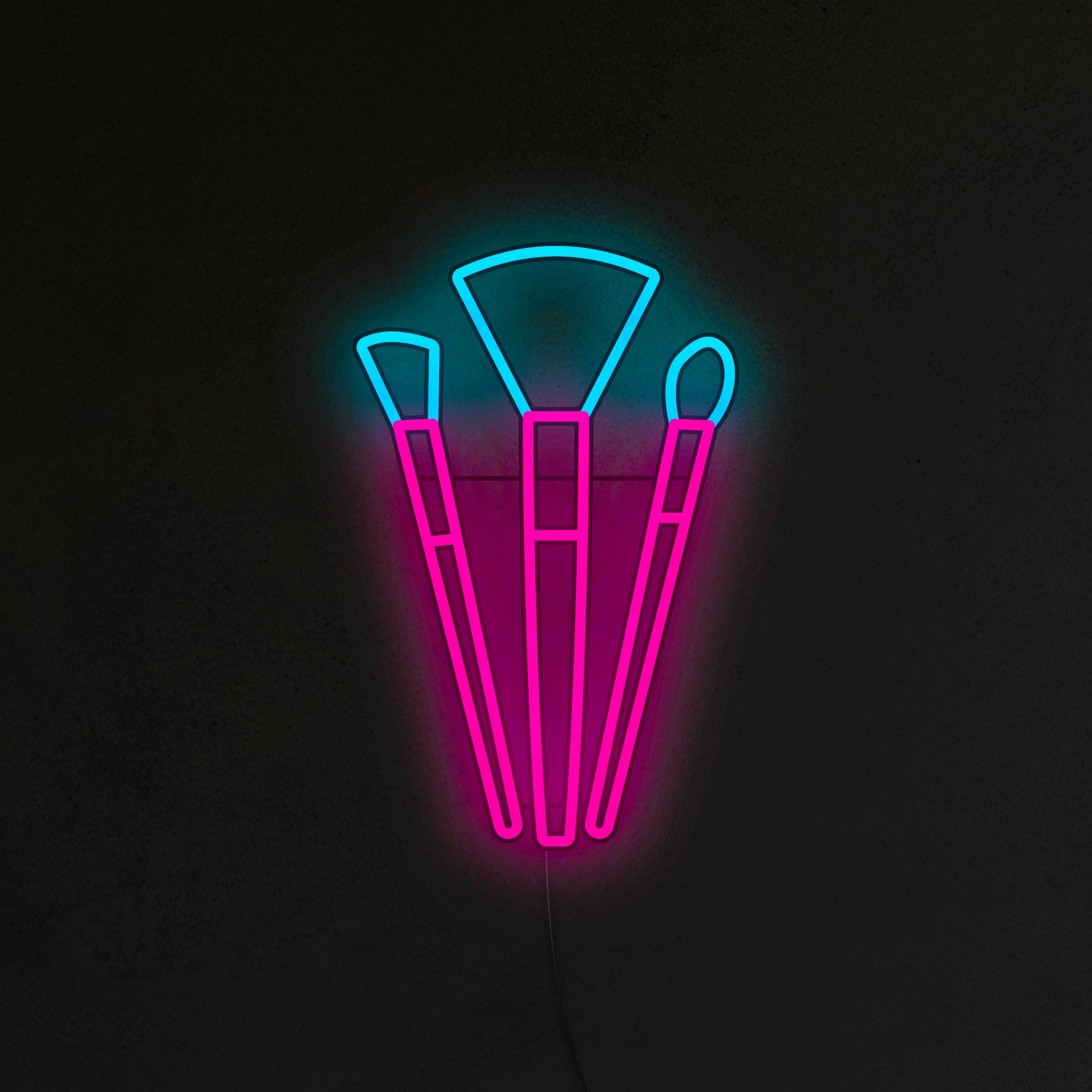 Zestaw do Makijażu Neon LED