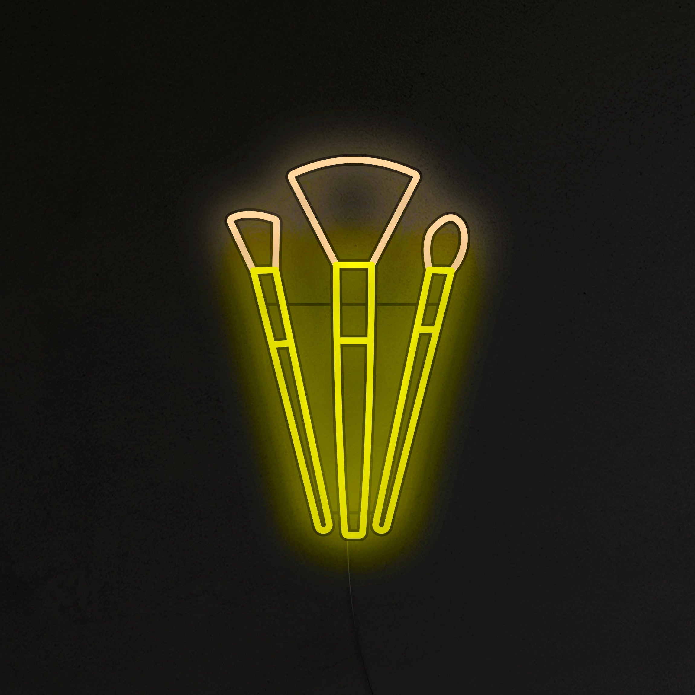 Zestaw do Makijażu Neon LED