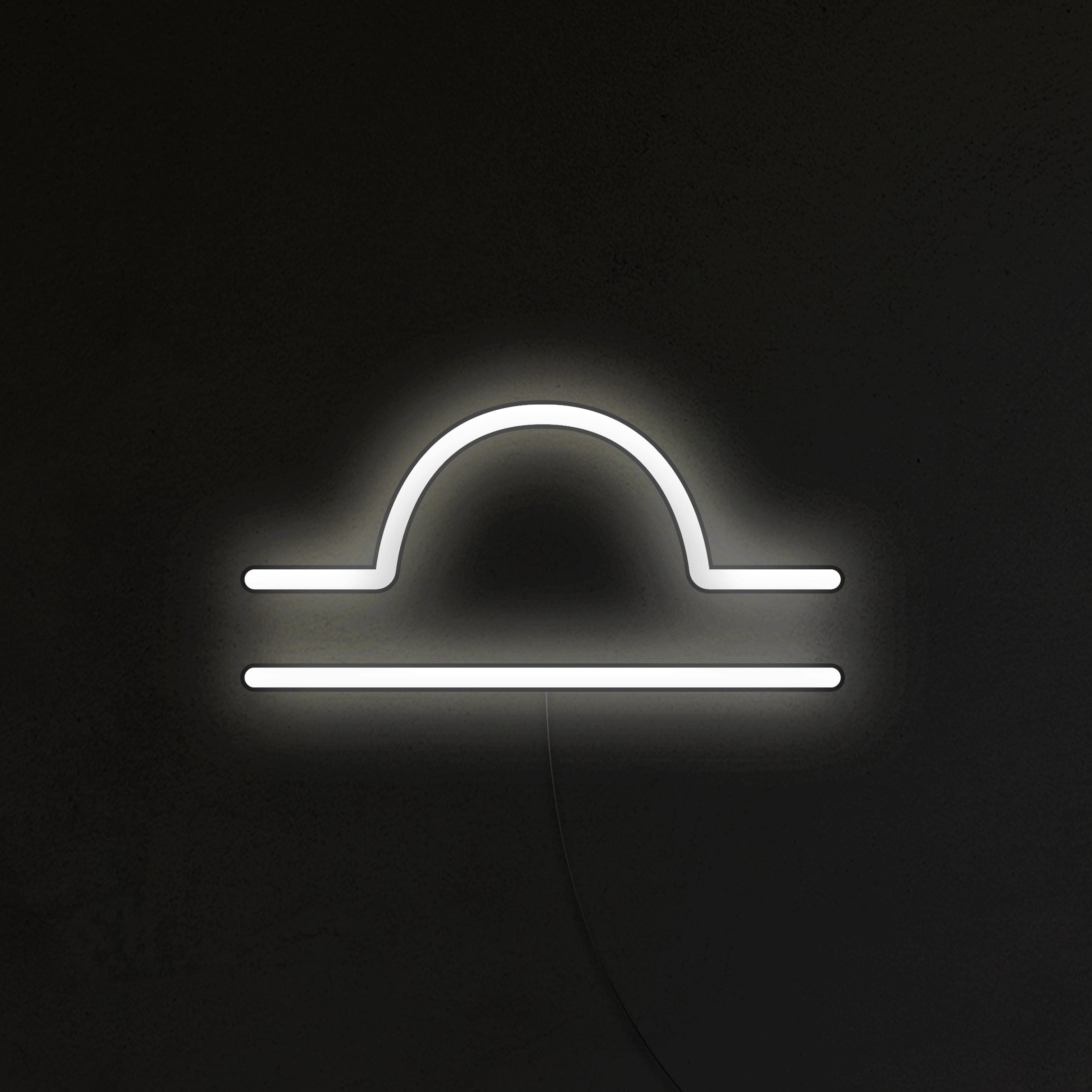 Znak Zodiaku Neon LED - Waga