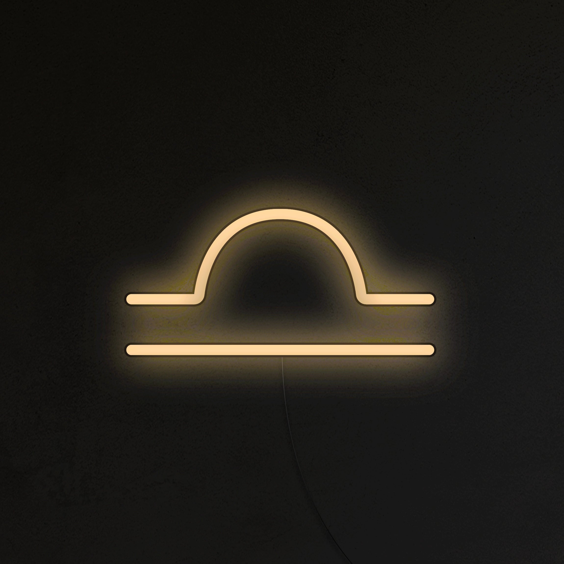 Znak Zodiaku Neon LED - Waga