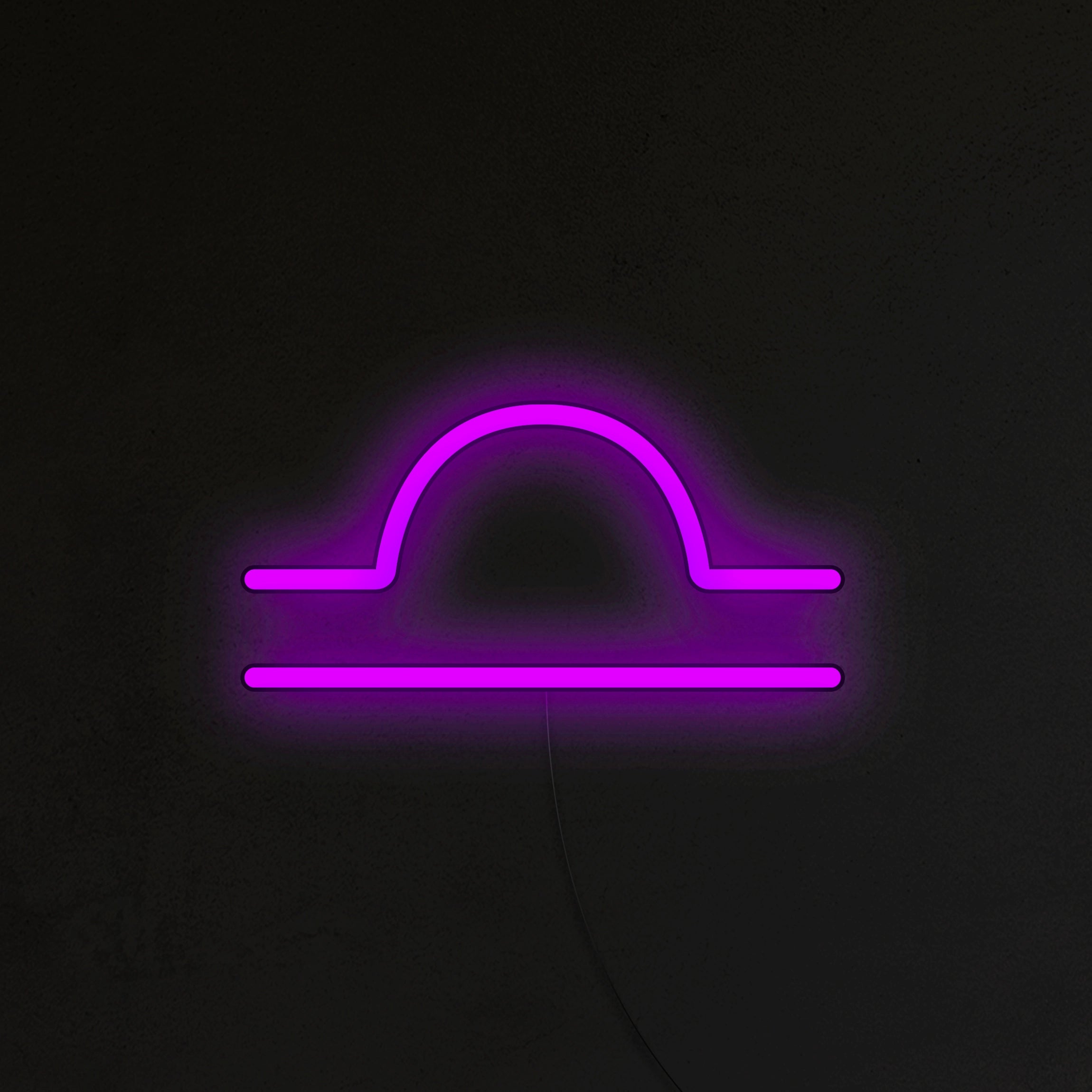 Znak Zodiaku Neon LED - Waga