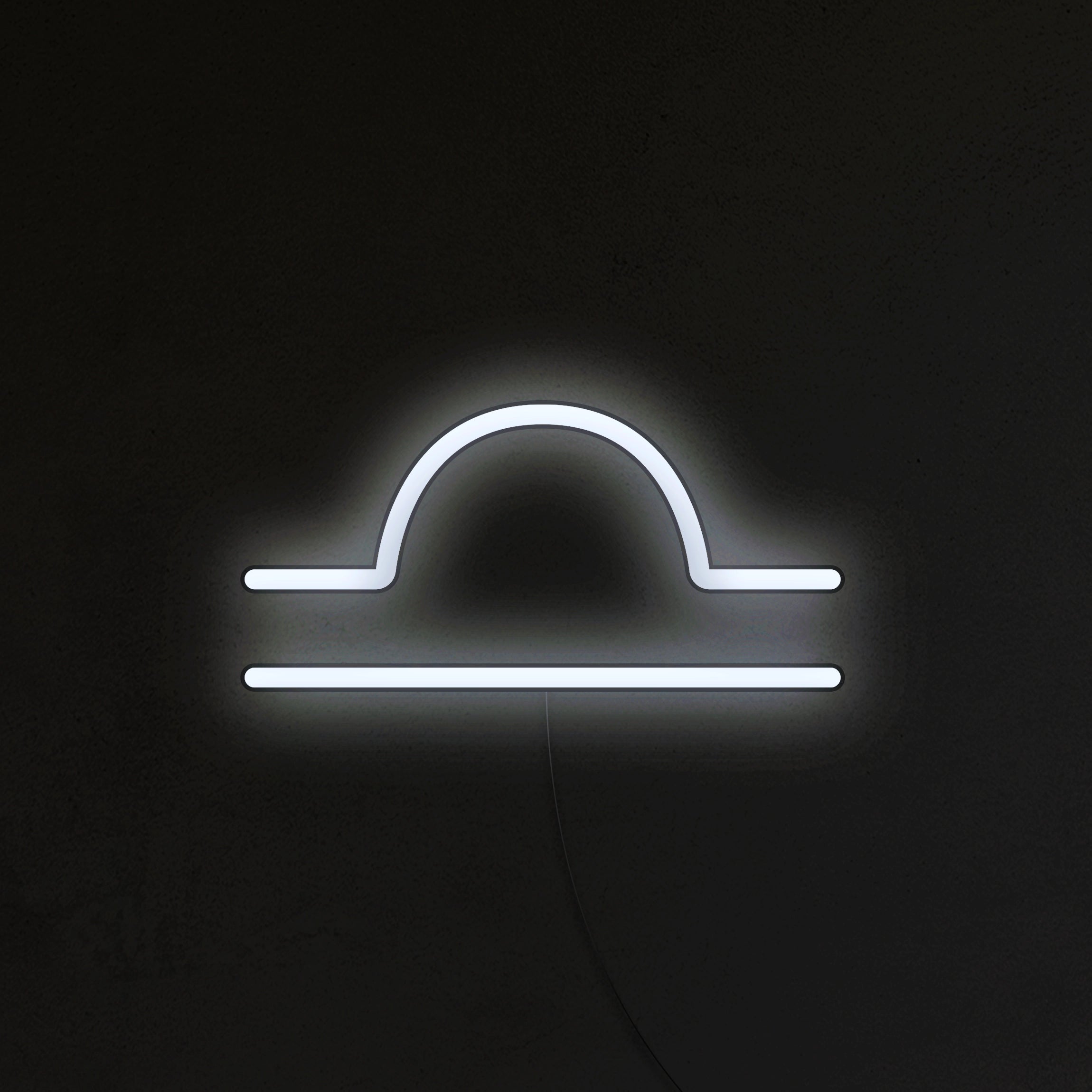 Znak Zodiaku Neon LED - Waga
