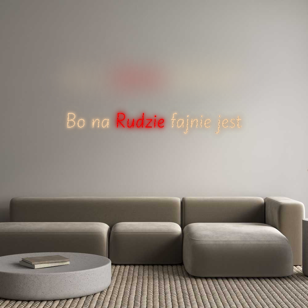 Custom Neon: Bo na Rudzie ...