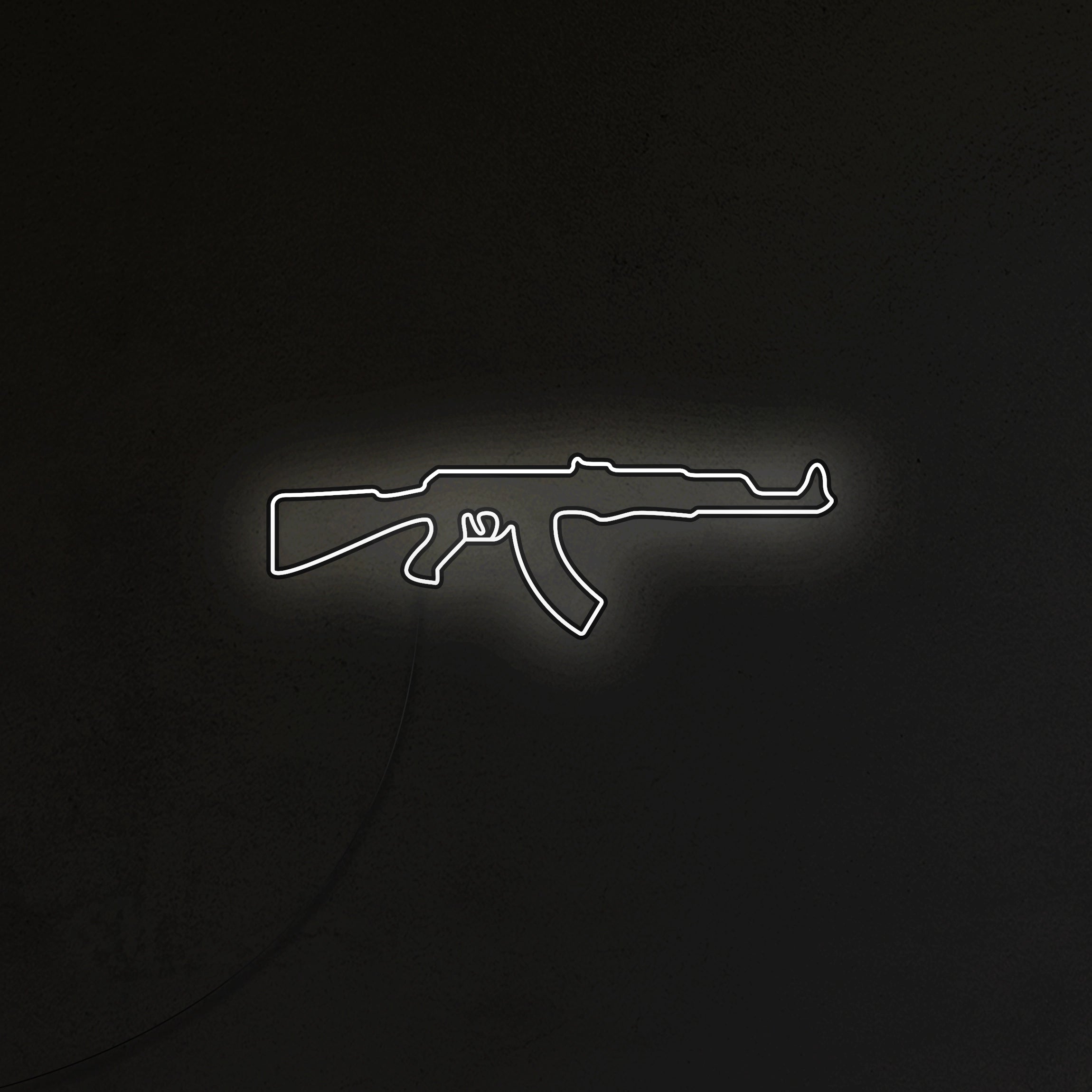 Karabin AK-47 Neon LED