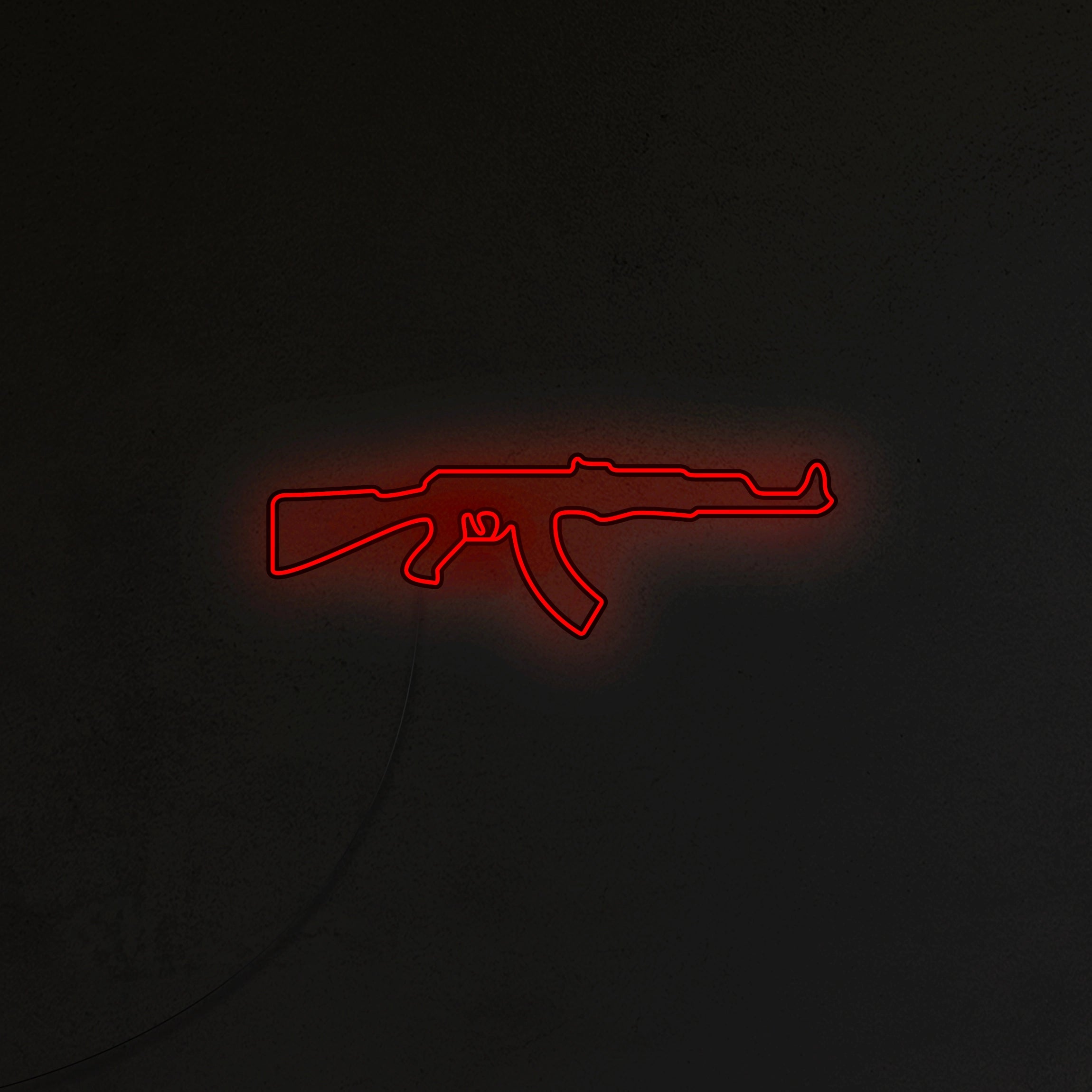 Karabin AK-47 Neon LED