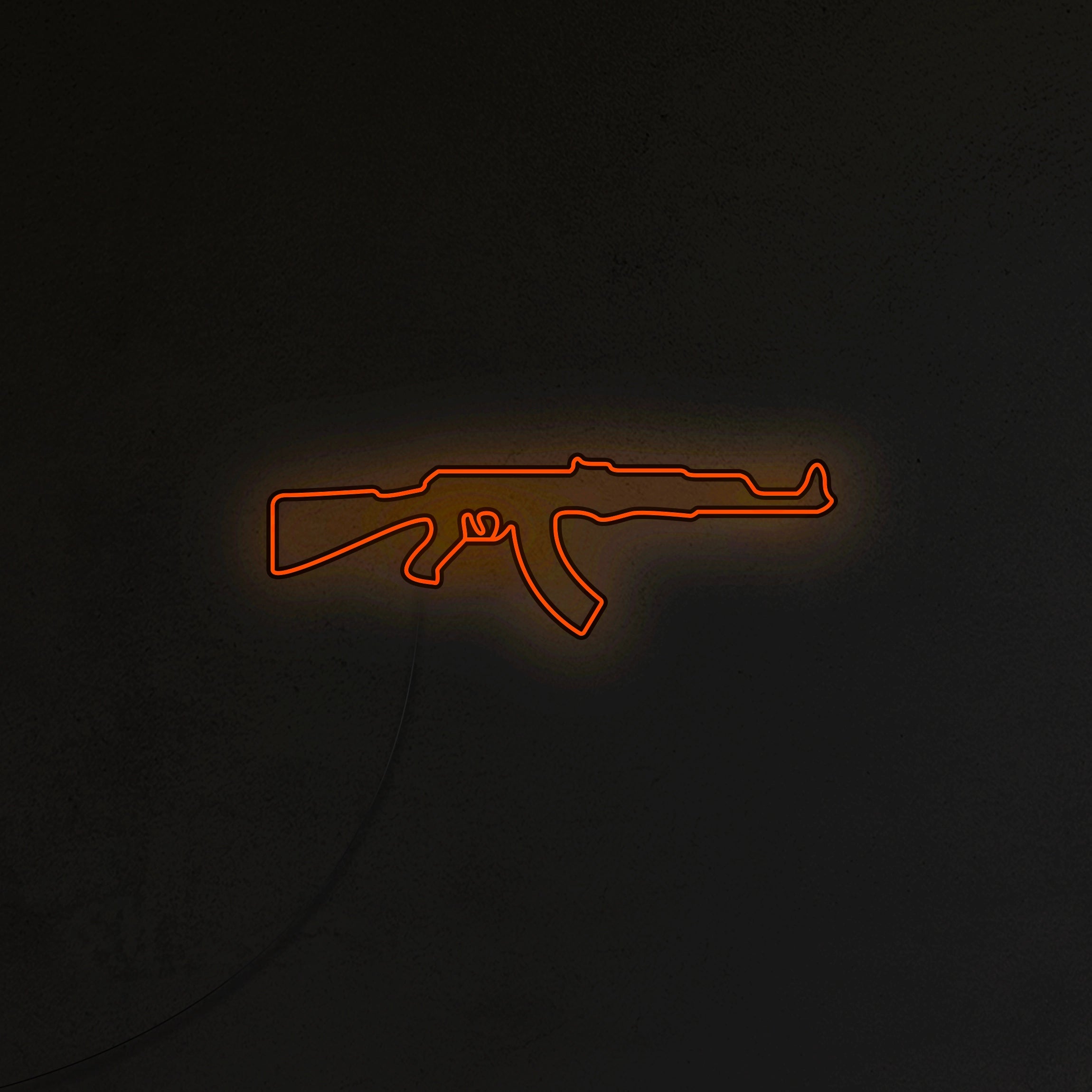Karabin AK-47 Neon LED