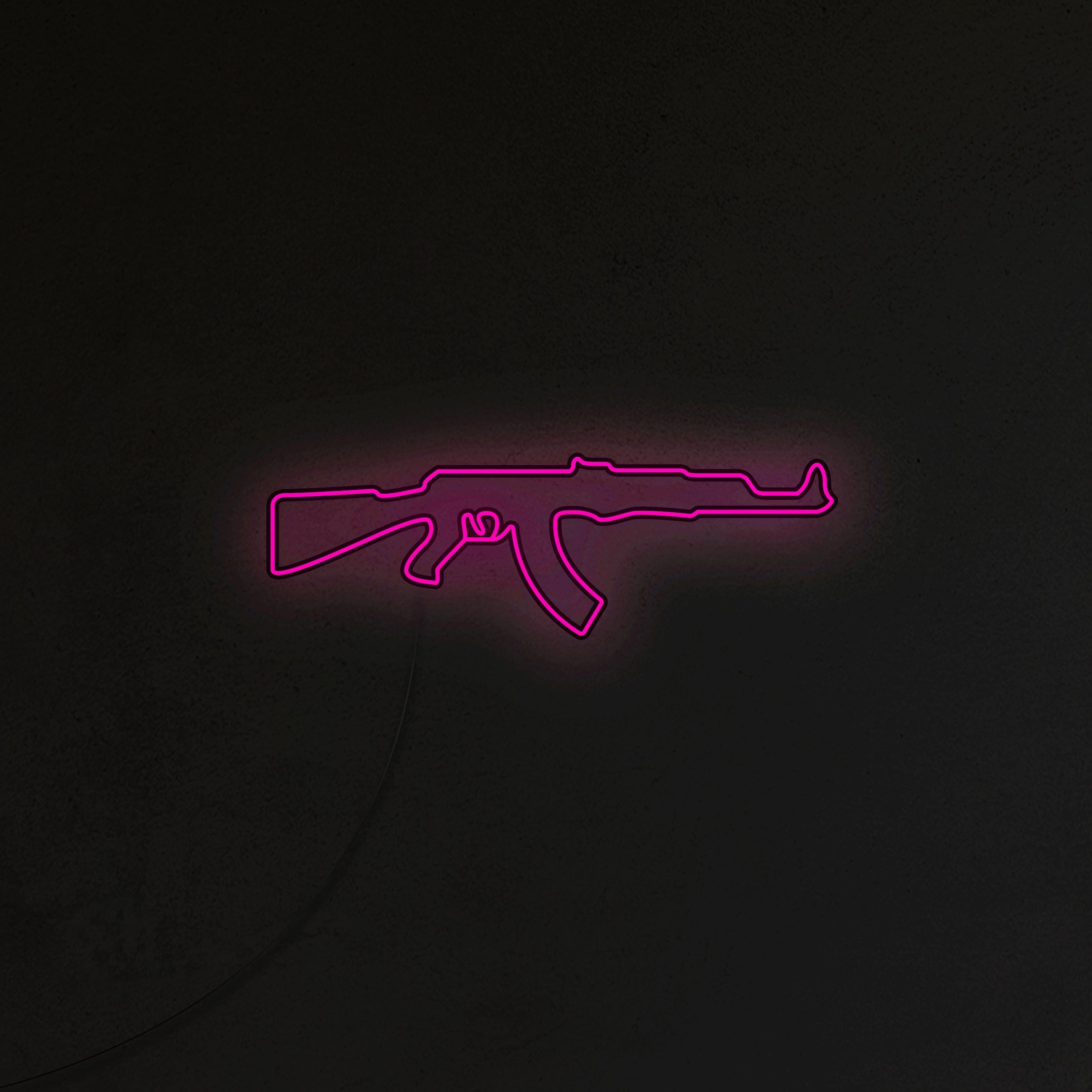Karabin AK-47 Neon LED
