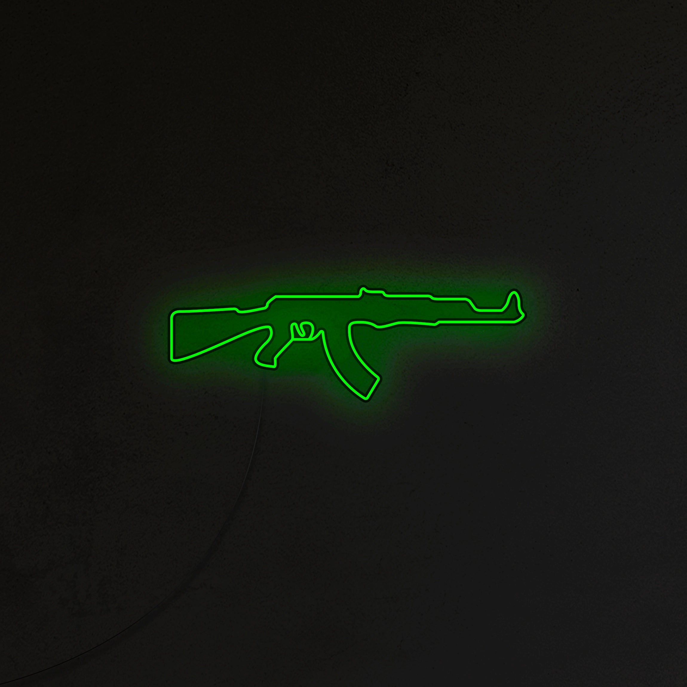Karabin AK-47 Neon LED