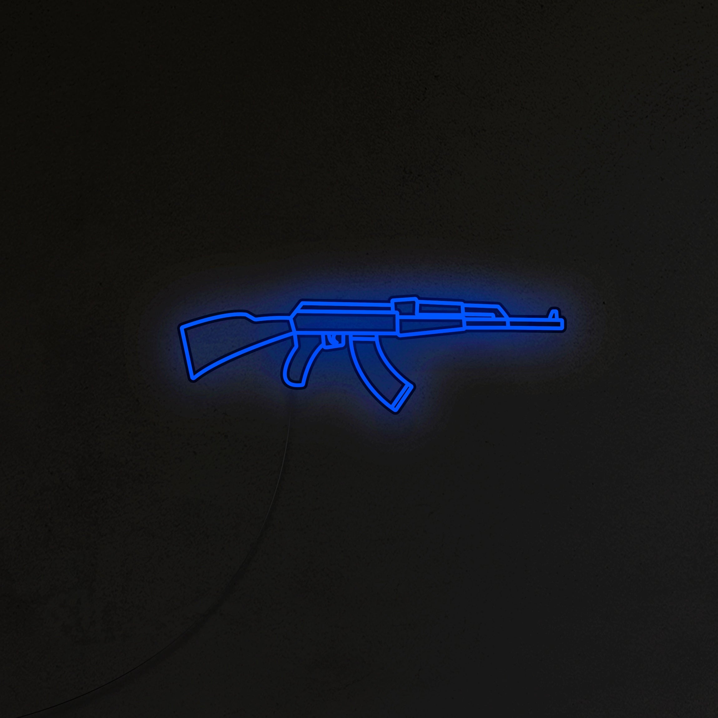 Karabin AK-47 Neon LED