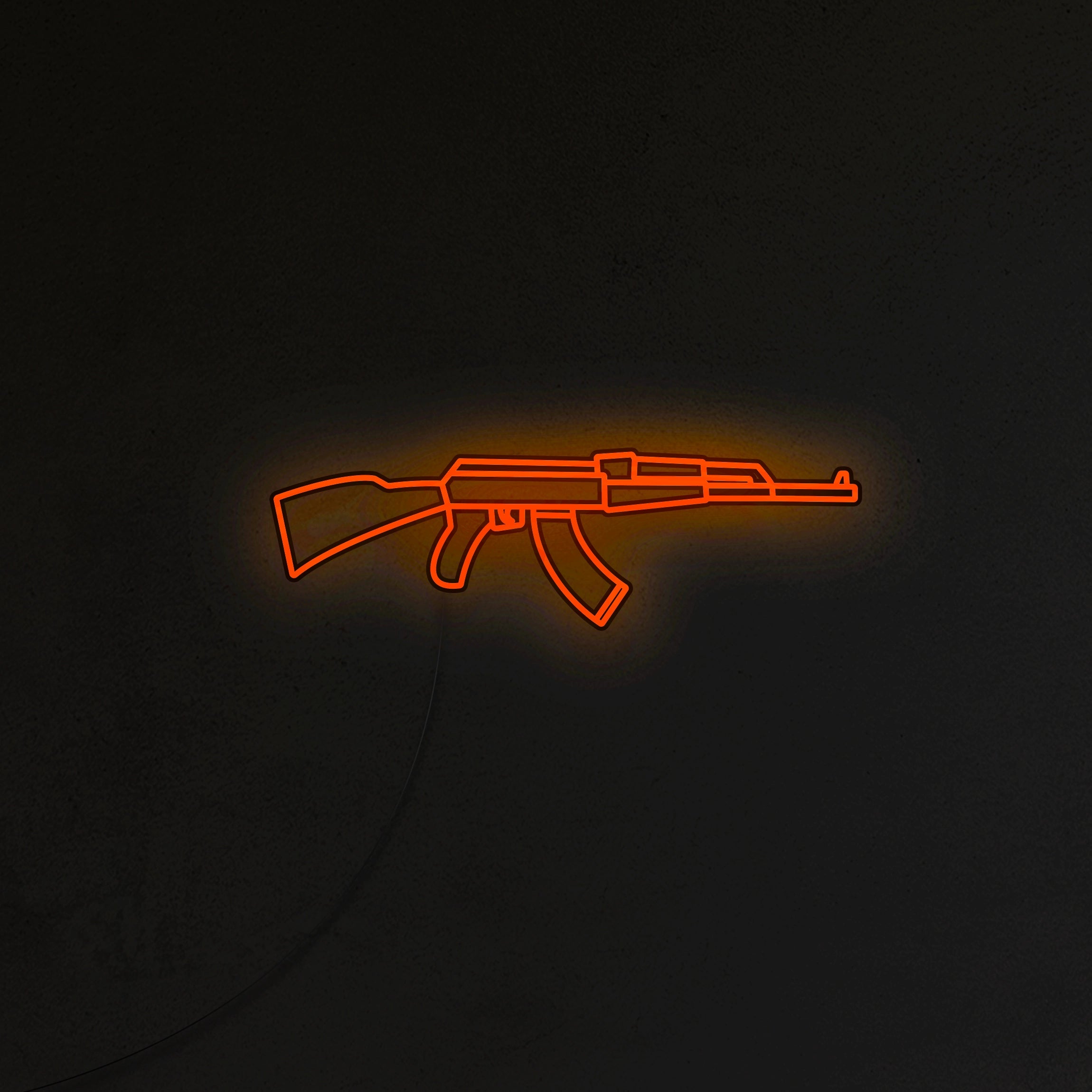 Karabin AK-47 Neon LED