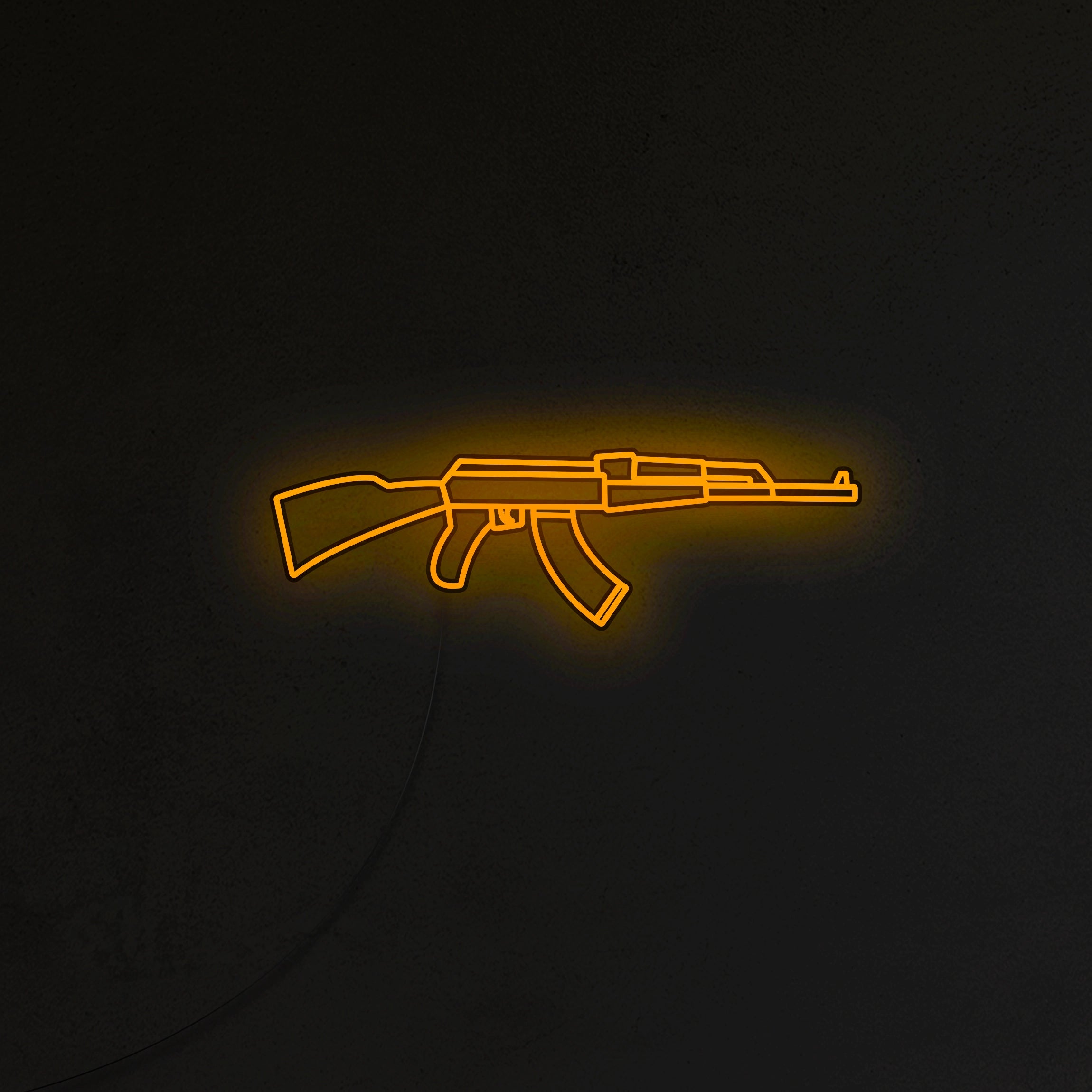 Karabin AK-47 Neon LED