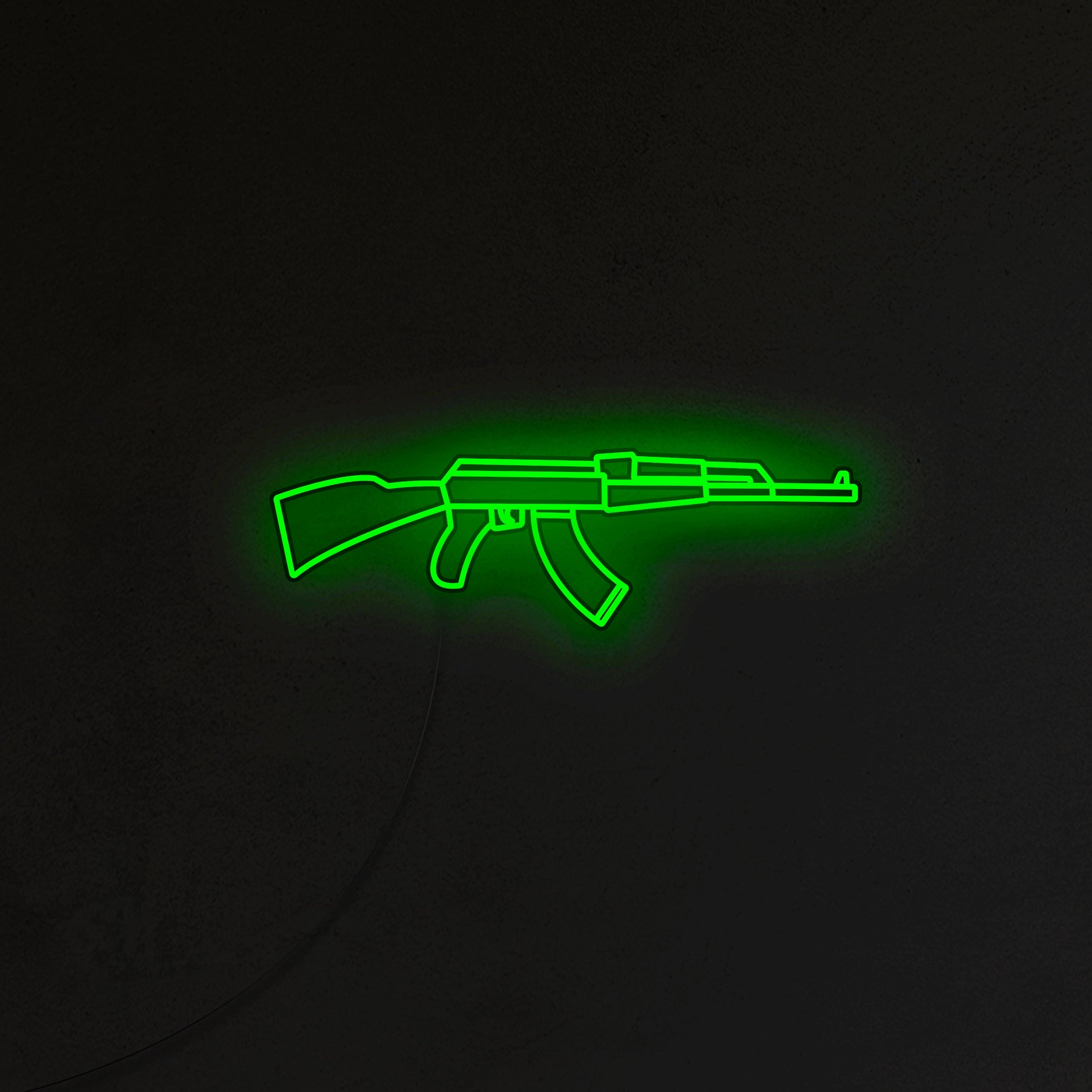 Karabin AK-47 Neon LED