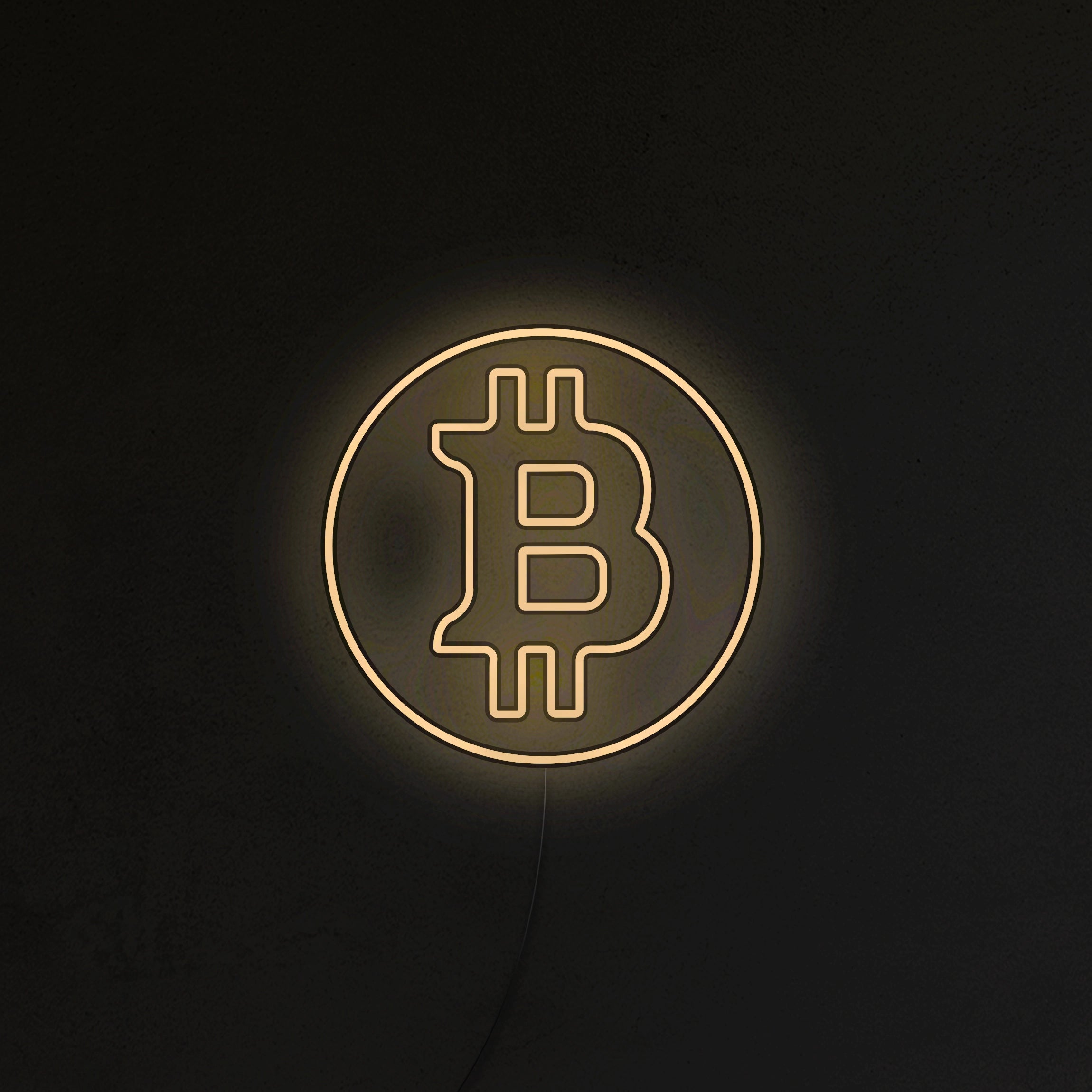 Bitcoin Neon LED