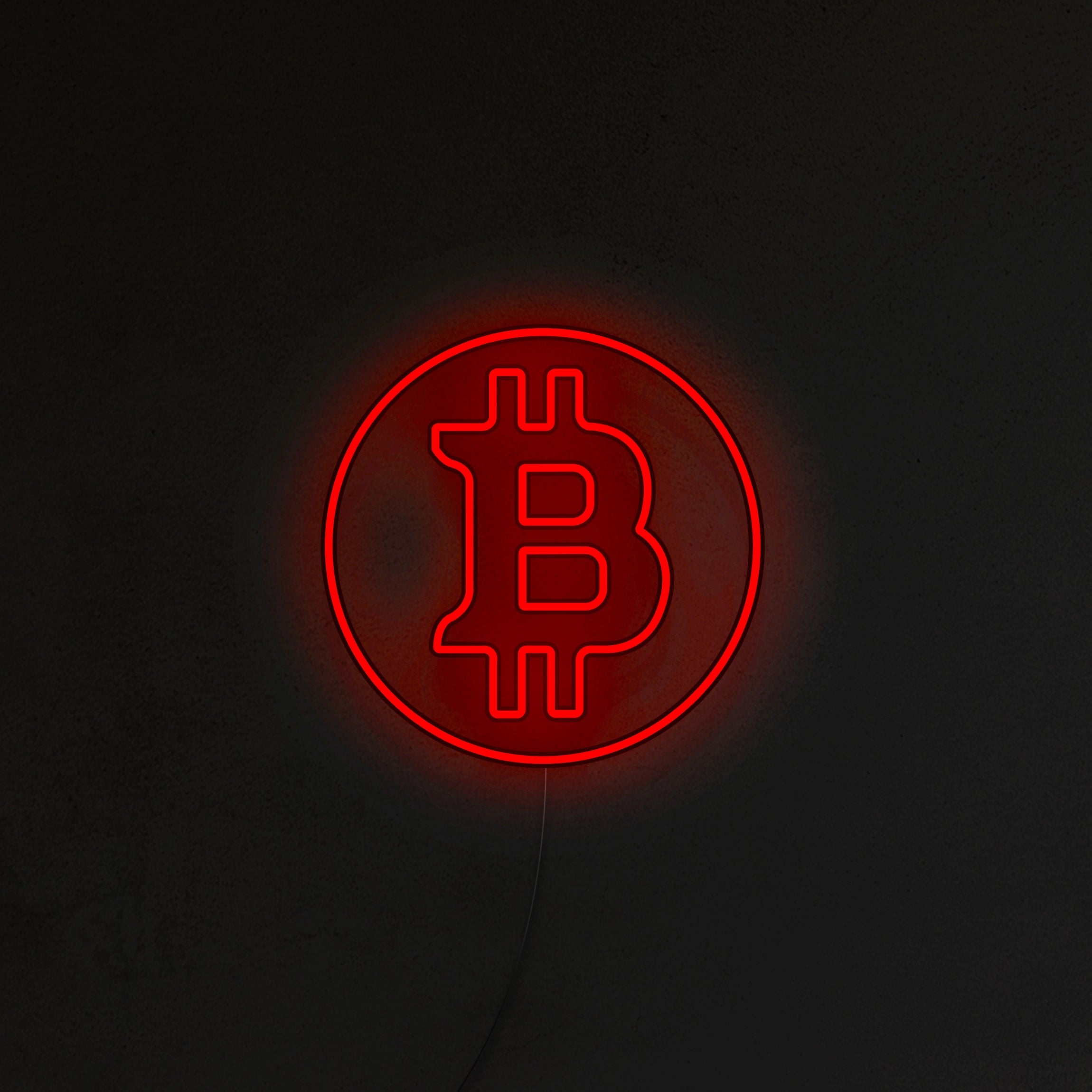 Bitcoin Neon LED