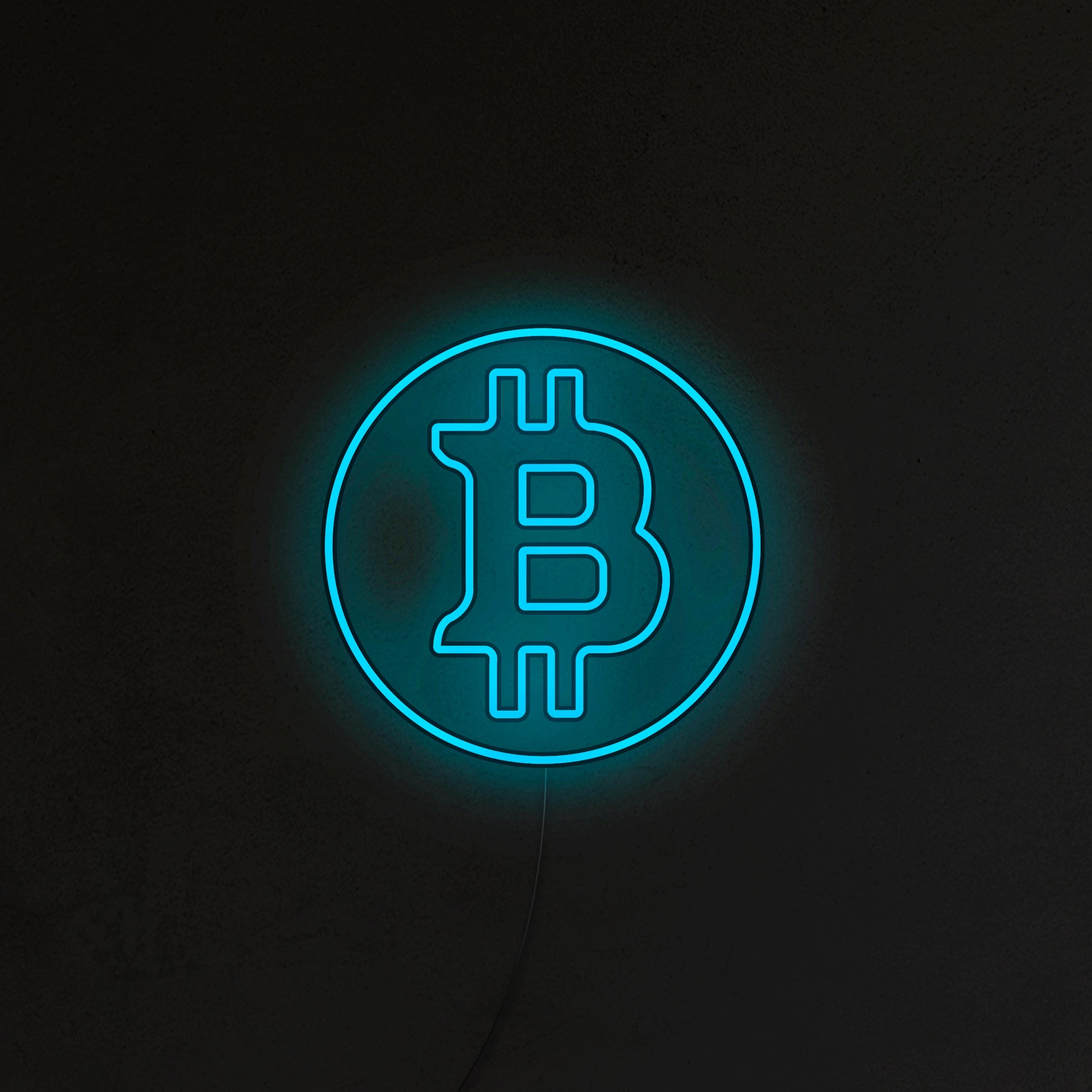 Bitcoin Neon LED