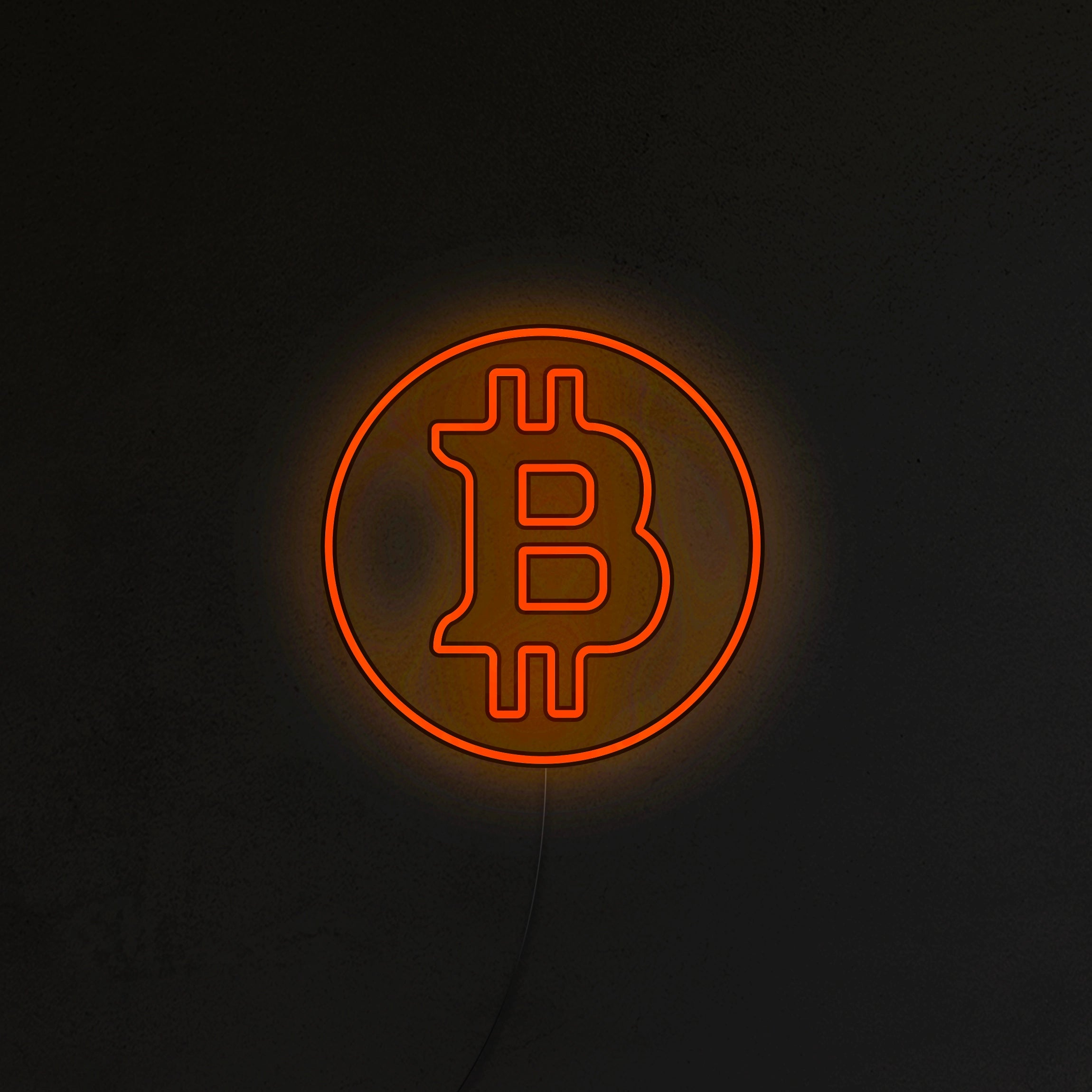 Bitcoin Neon LED
