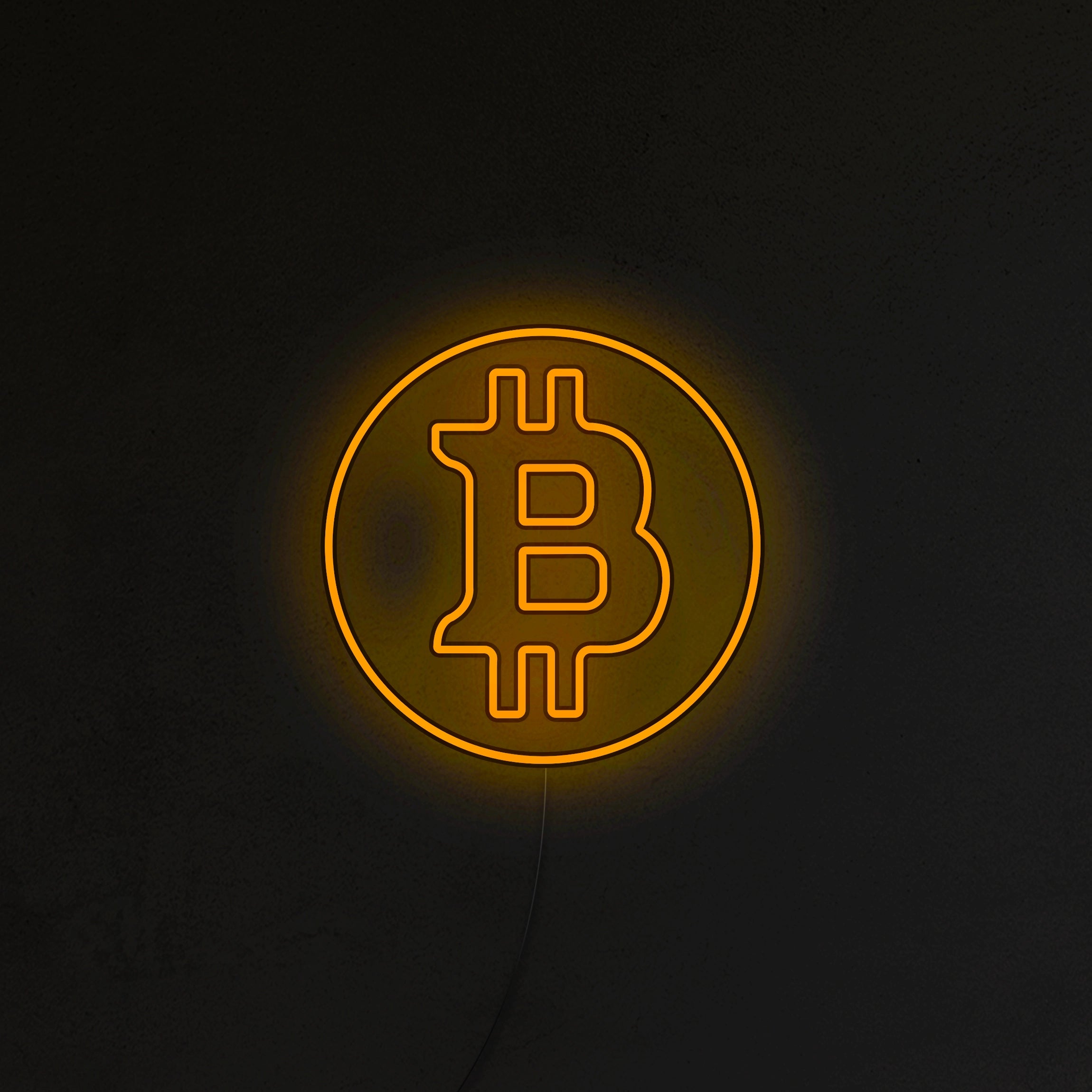 Bitcoin Neon LED