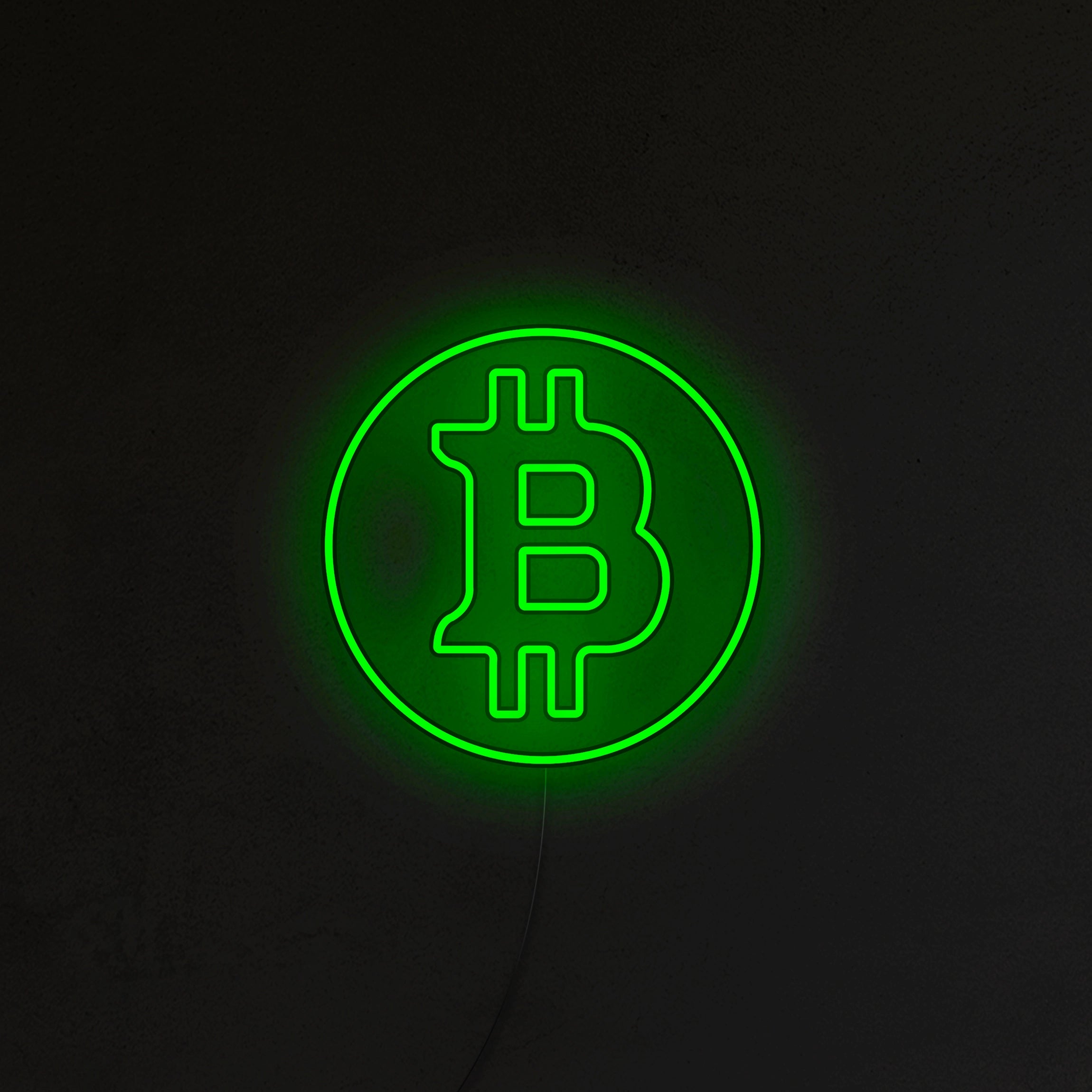 Bitcoin Neon LED
